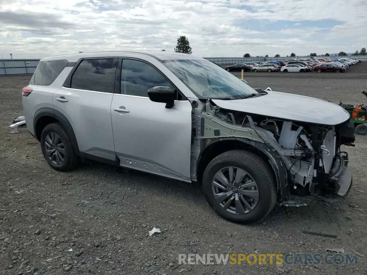 4 fotografías del automóvil dañado 5N1DR3AC2RC276348 NISSAN PATHFINDER 2024