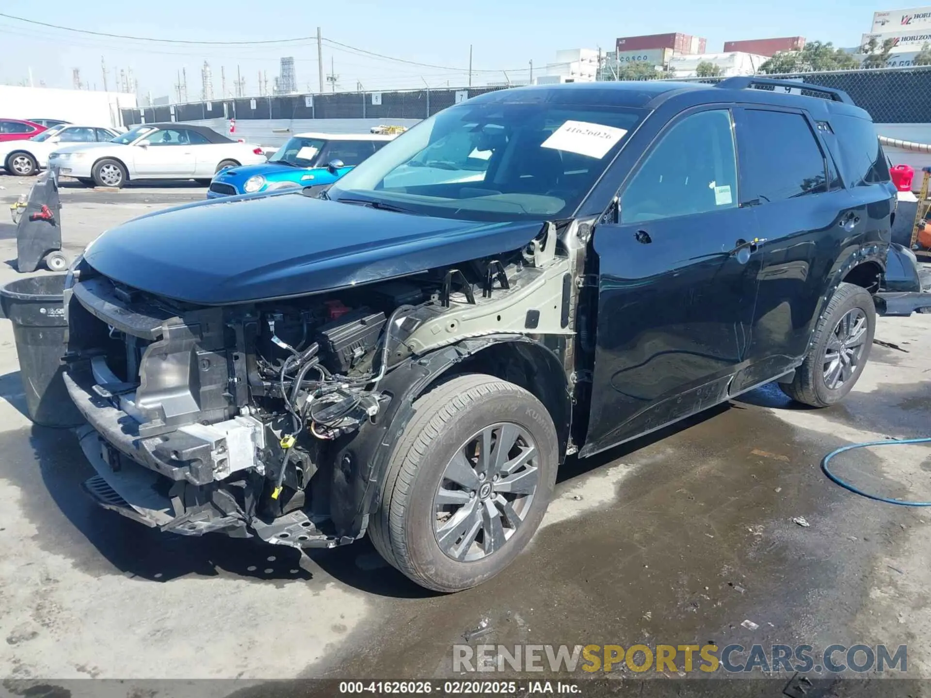 2 fotografías del automóvil dañado 5N1DR3BA1RC277519 NISSAN PATHFINDER 2024