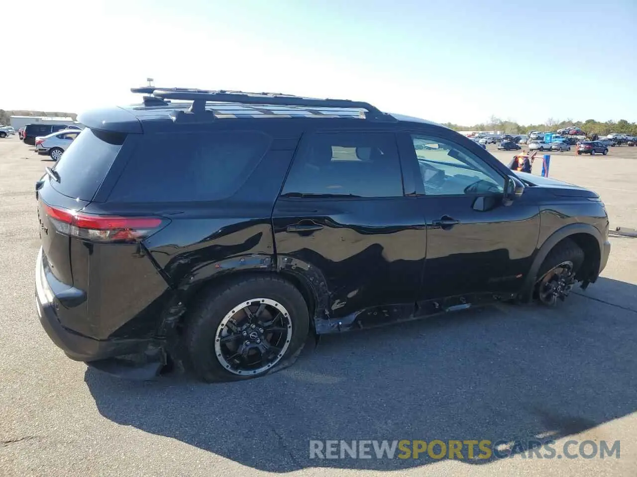 3 fotografías del automóvil dañado 5N1DR3BD1RC224796 NISSAN PATHFINDER 2024