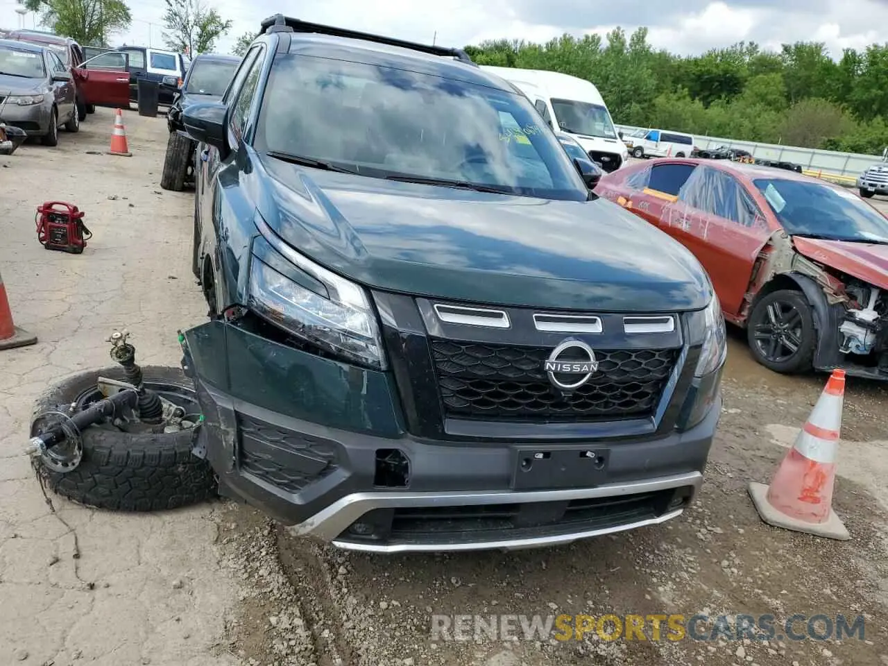 5 fotografías del automóvil dañado 5N1DR3BD3RC210494 NISSAN PATHFINDER 2024