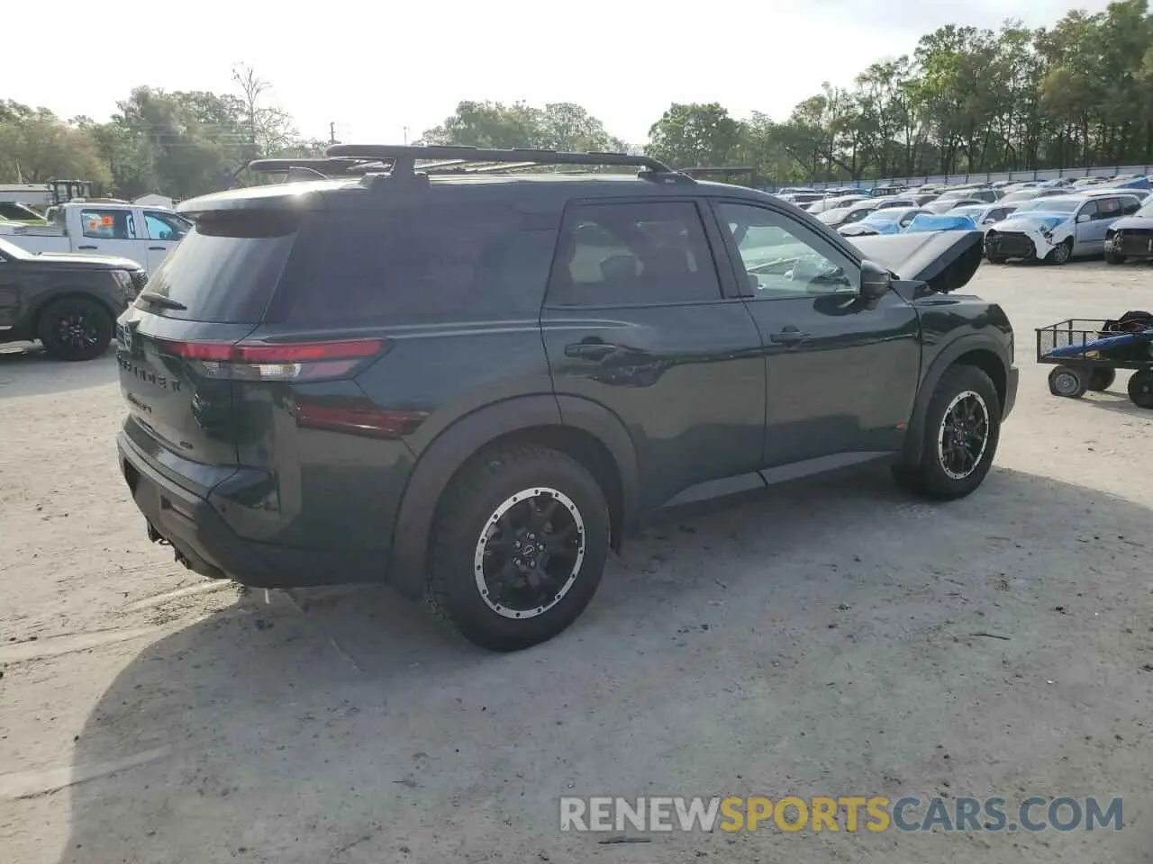 3 fotografías del automóvil dañado 5N1DR3BD3RC304567 NISSAN PATHFINDER 2024