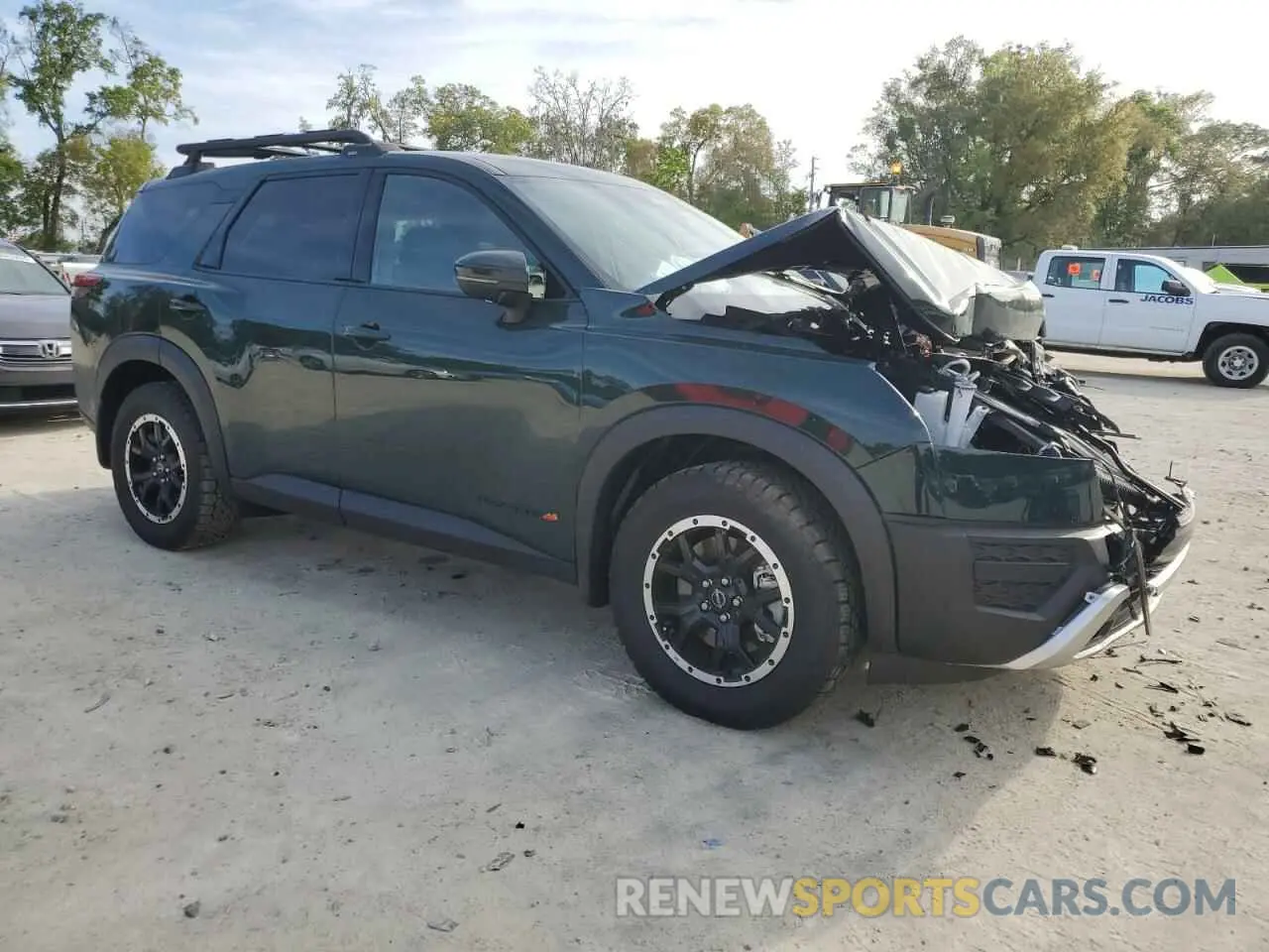 4 fotografías del automóvil dañado 5N1DR3BD3RC304567 NISSAN PATHFINDER 2024