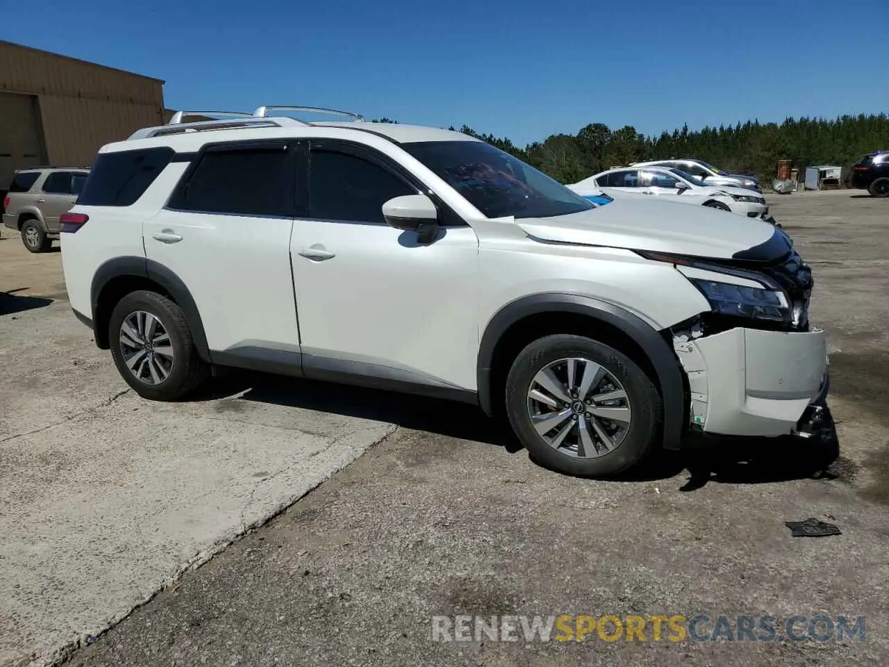 4 fotografías del automóvil dañado 5N1DR3CA5RC250080 NISSAN PATHFINDER 2024