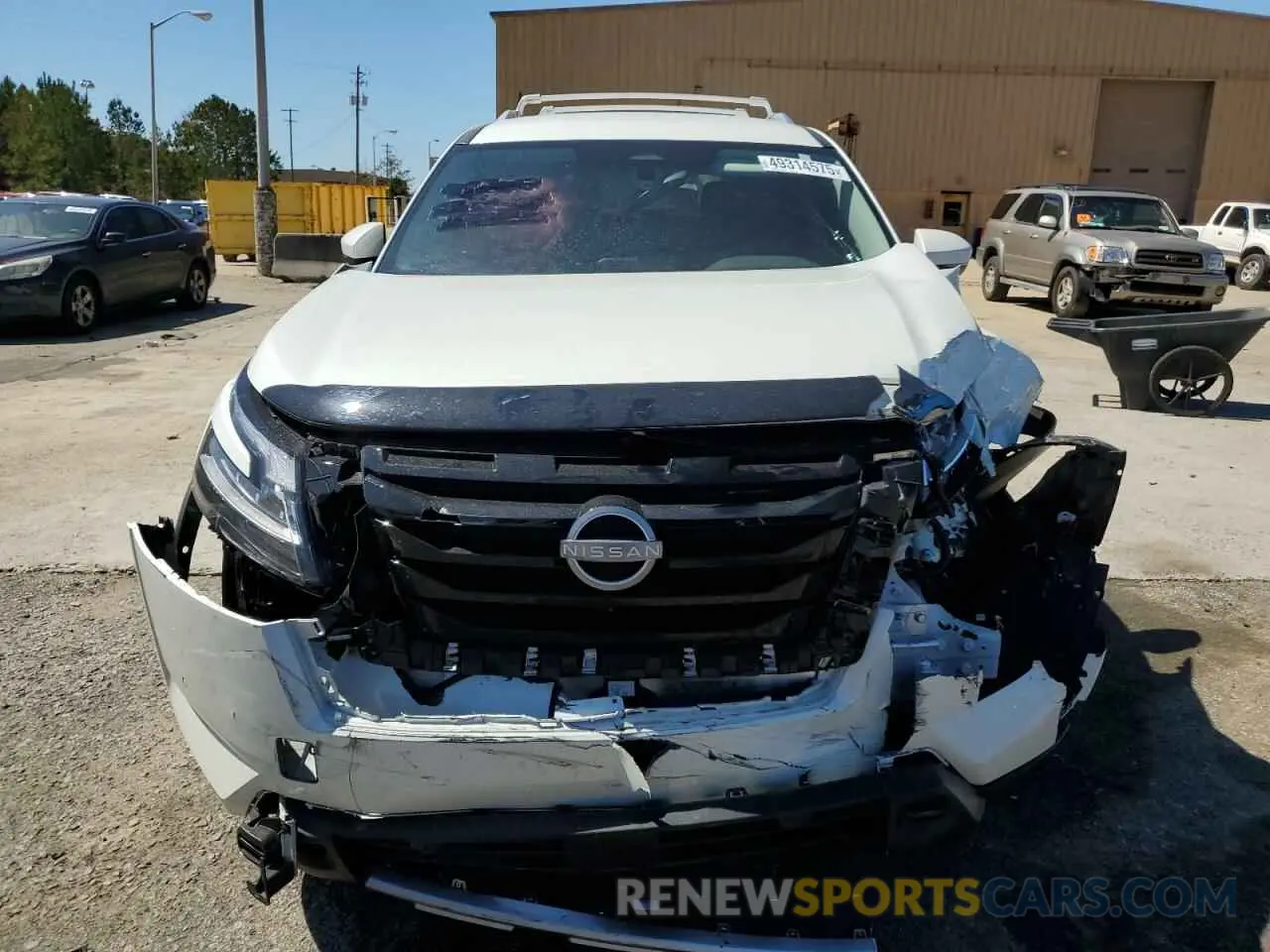5 fotografías del automóvil dañado 5N1DR3CA5RC250080 NISSAN PATHFINDER 2024
