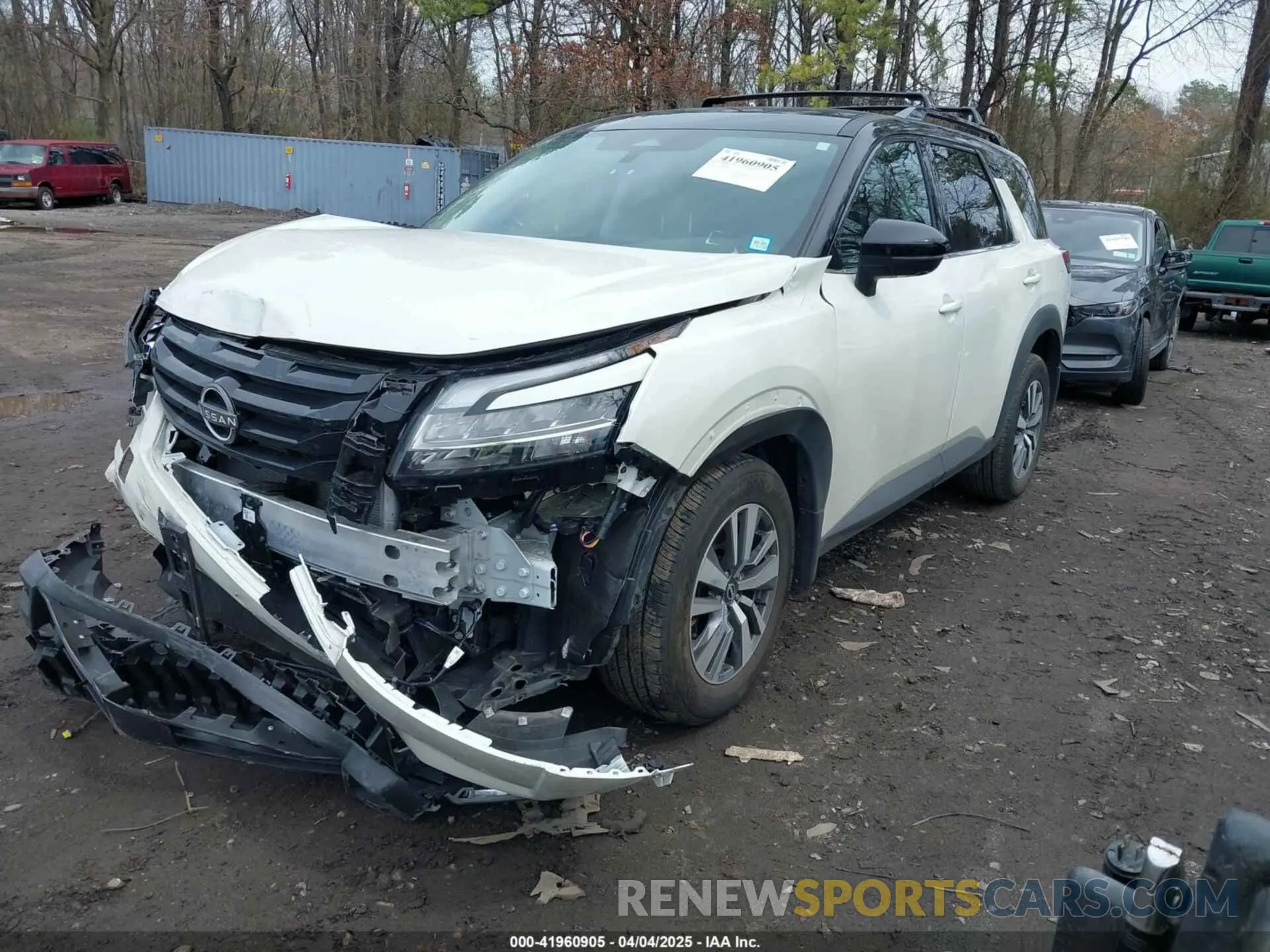 2 fotografías del automóvil dañado 5N1DR3CC7RC285530 NISSAN PATHFINDER 2024