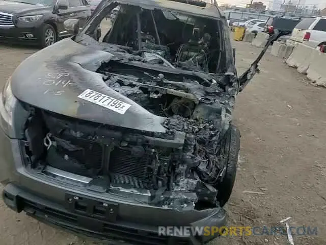 11 fotografías del automóvil dañado 5N1DR3CD7RC271586 NISSAN PATHFINDER 2024