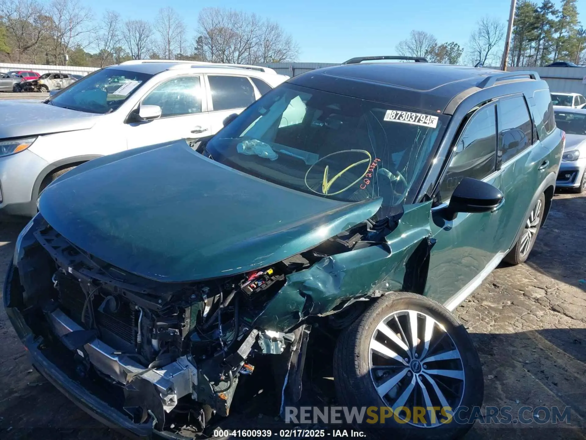 17 fotografías del automóvil dañado 5N1DR3DH1RC223387 NISSAN PATHFINDER 2024
