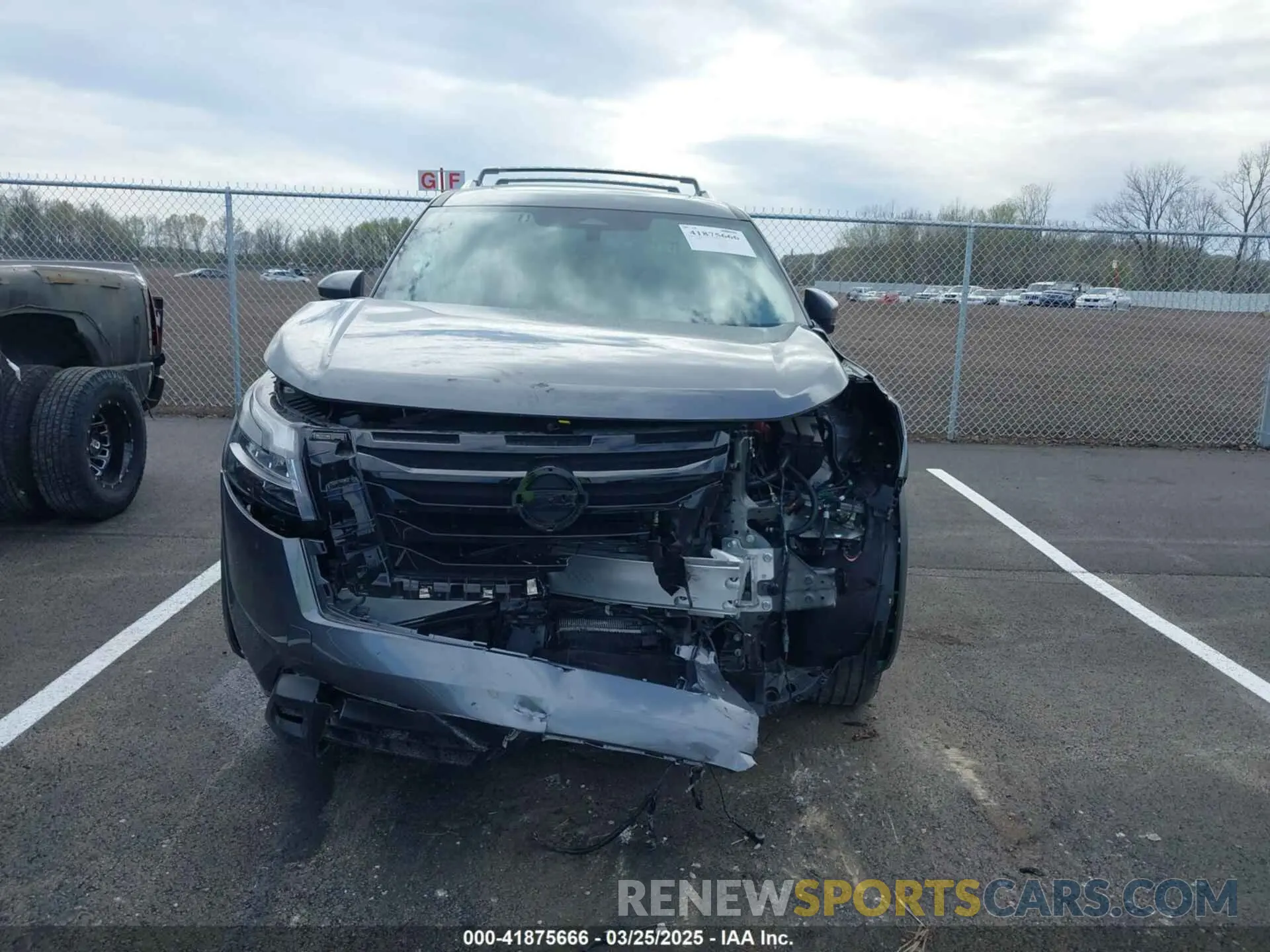 11 fotografías del automóvil dañado 5N1DR3DH5RC249989 NISSAN PATHFINDER 2024