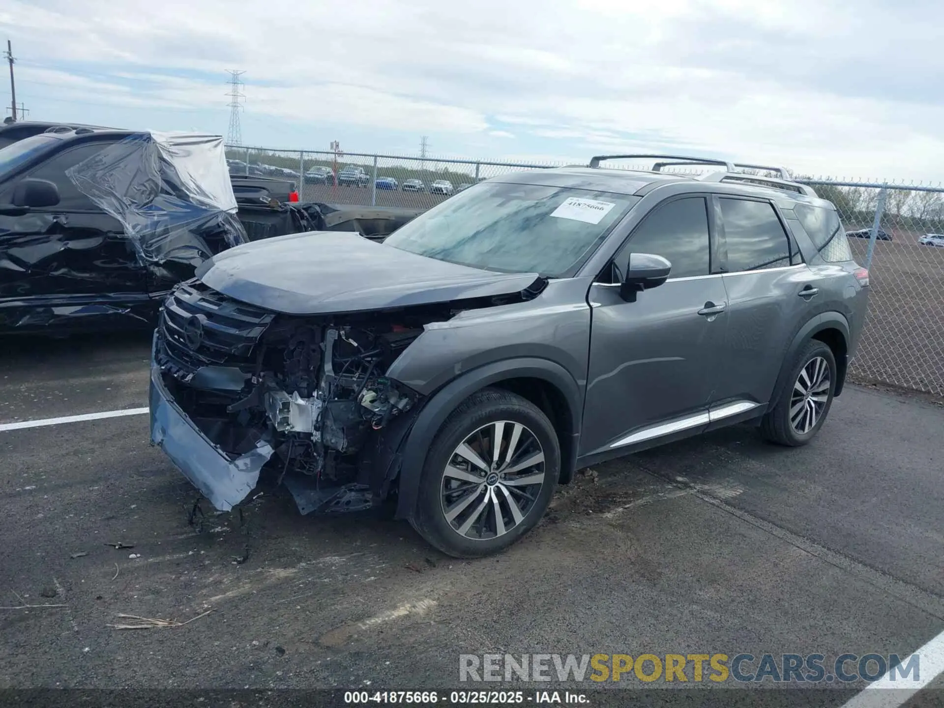 2 fotografías del automóvil dañado 5N1DR3DH5RC249989 NISSAN PATHFINDER 2024