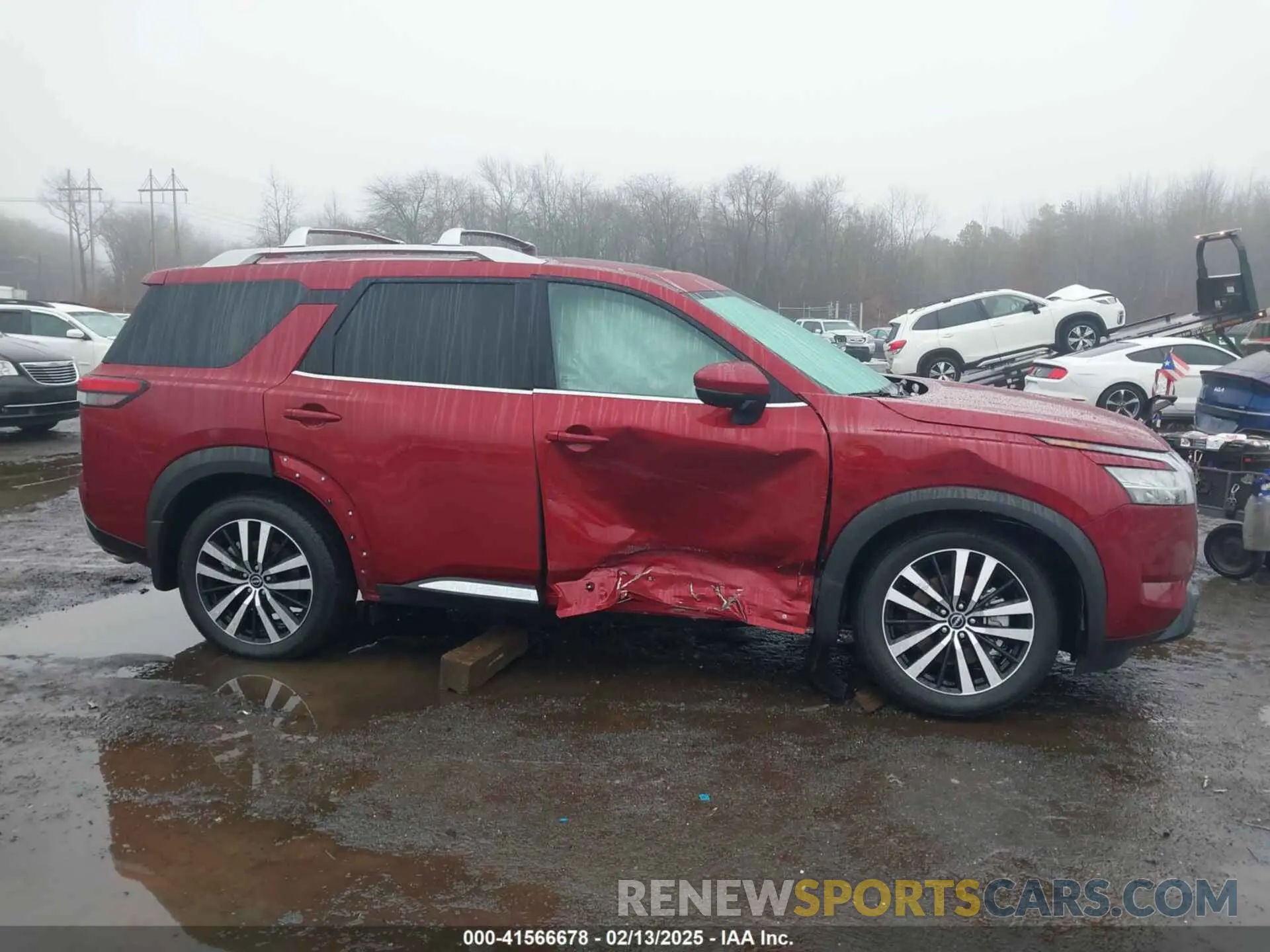 13 fotografías del automóvil dañado 5N1DR3DJ1RC275508 NISSAN PATHFINDER 2024