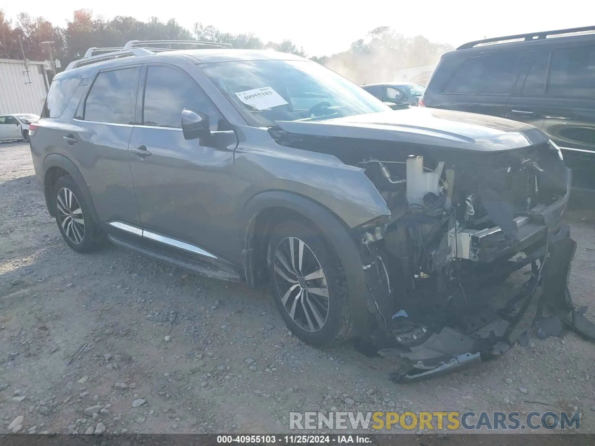 1 fotografías del automóvil dañado 5N1DR3DJ5RC204103 NISSAN PATHFINDER 2024