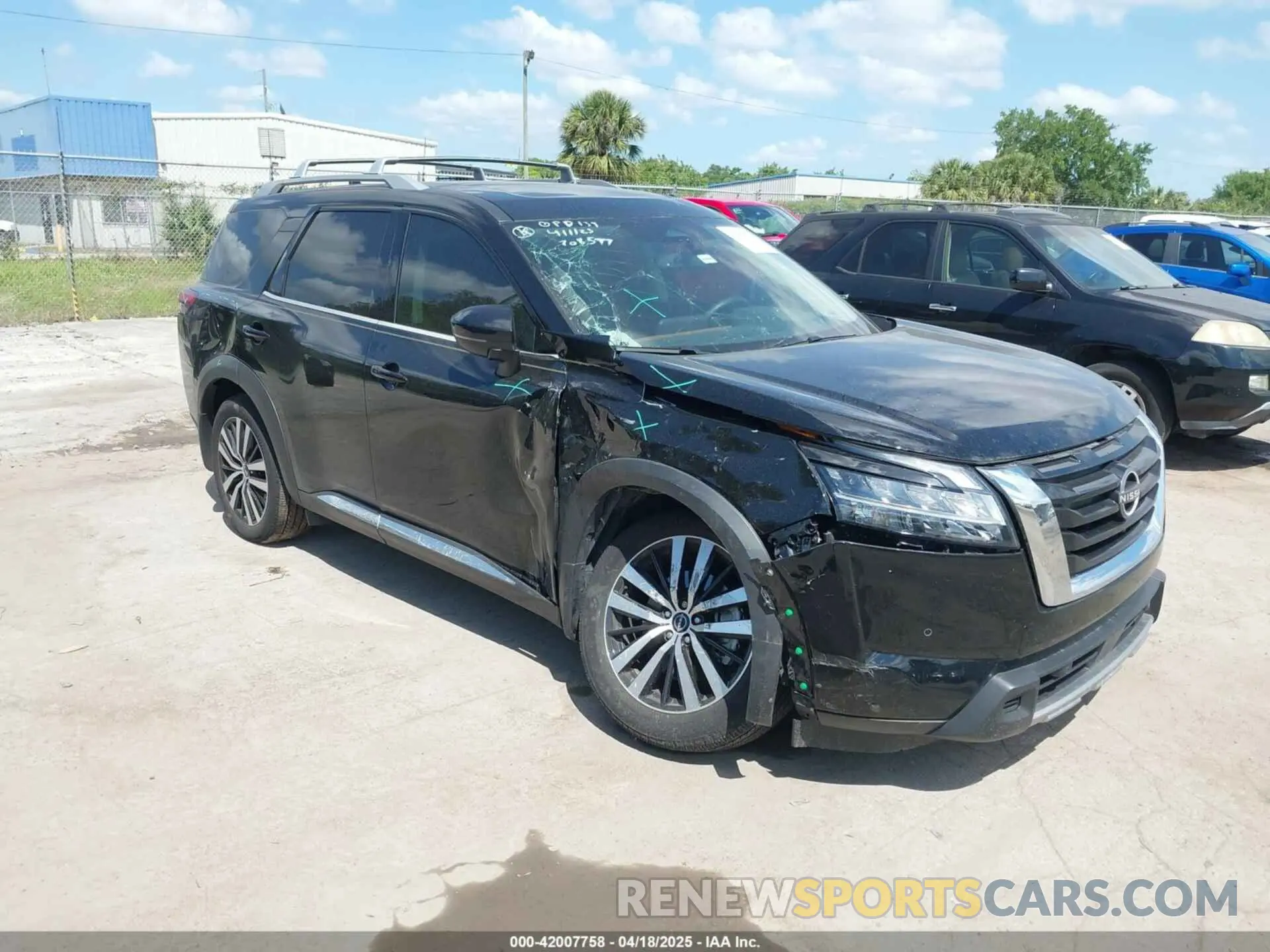1 fotografías del automóvil dañado 5N1DR3DJ6RC243508 NISSAN PATHFINDER 2024