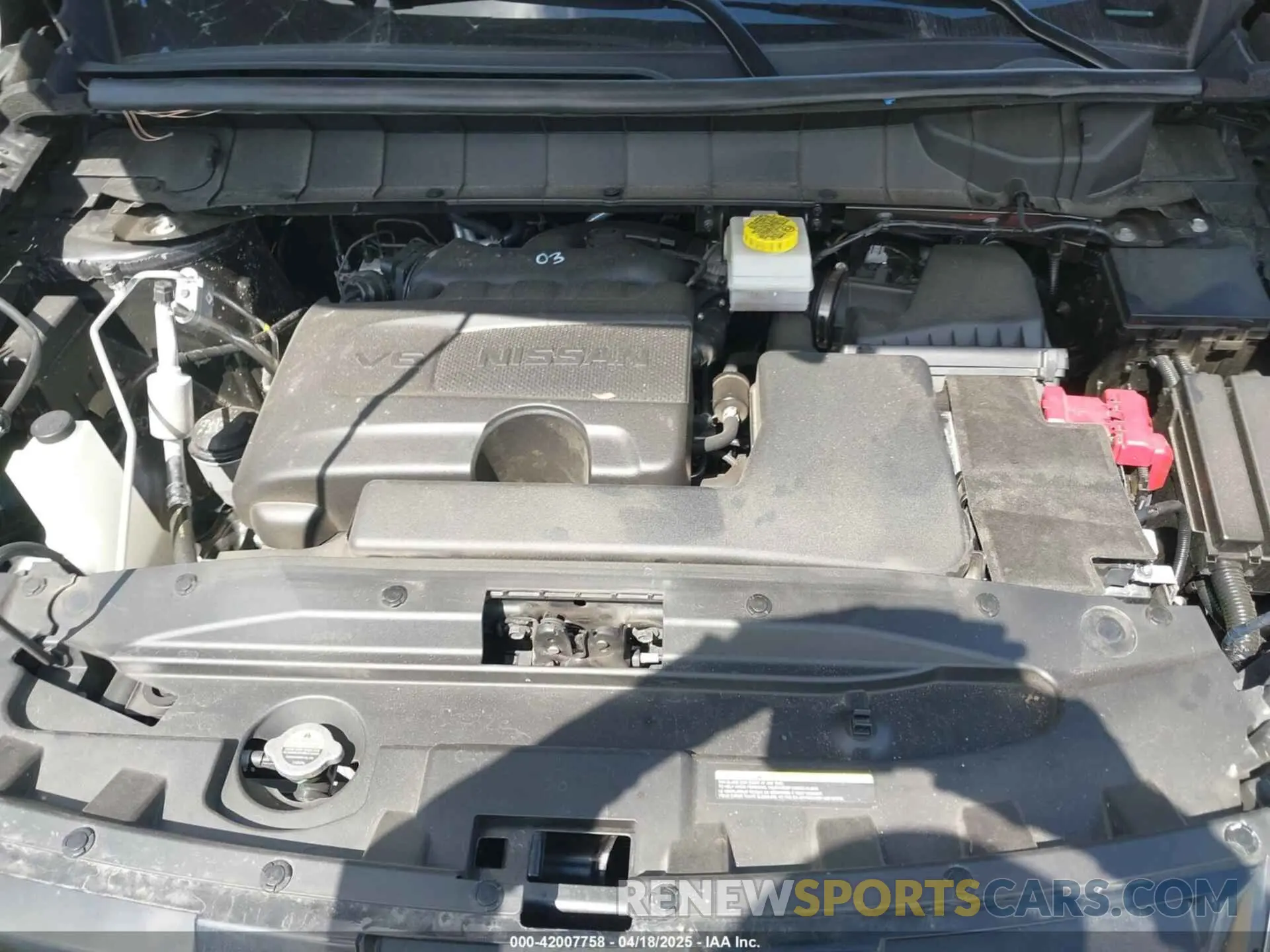 10 fotografías del automóvil dañado 5N1DR3DJ6RC243508 NISSAN PATHFINDER 2024