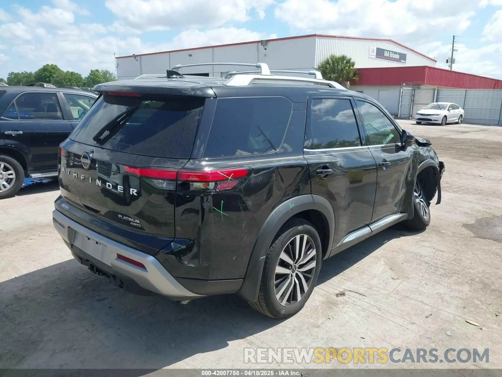 4 fotografías del automóvil dañado 5N1DR3DJ6RC243508 NISSAN PATHFINDER 2024