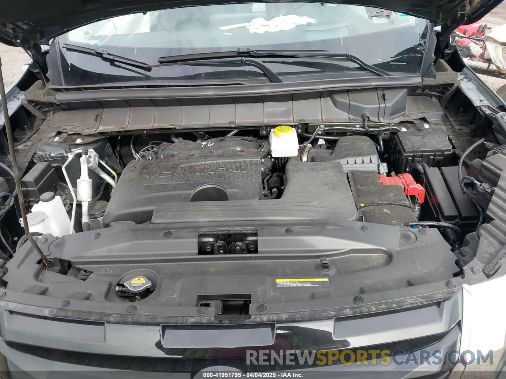 10 fotografías del automóvil dañado 5N1DR3DJ7RC299781 NISSAN PATHFINDER 2024