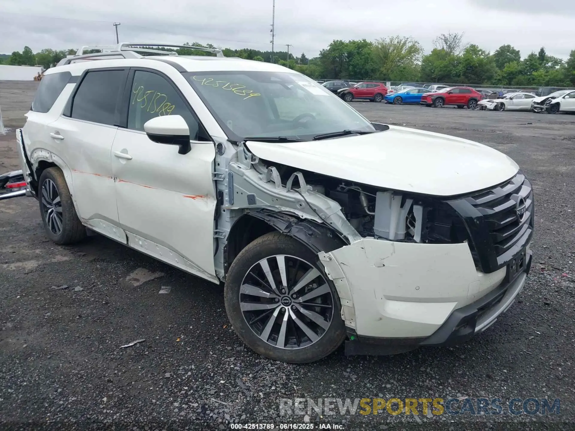 1 fotografías del automóvil dañado 5N1DR3DK0RC264301 NISSAN PATHFINDER 2024