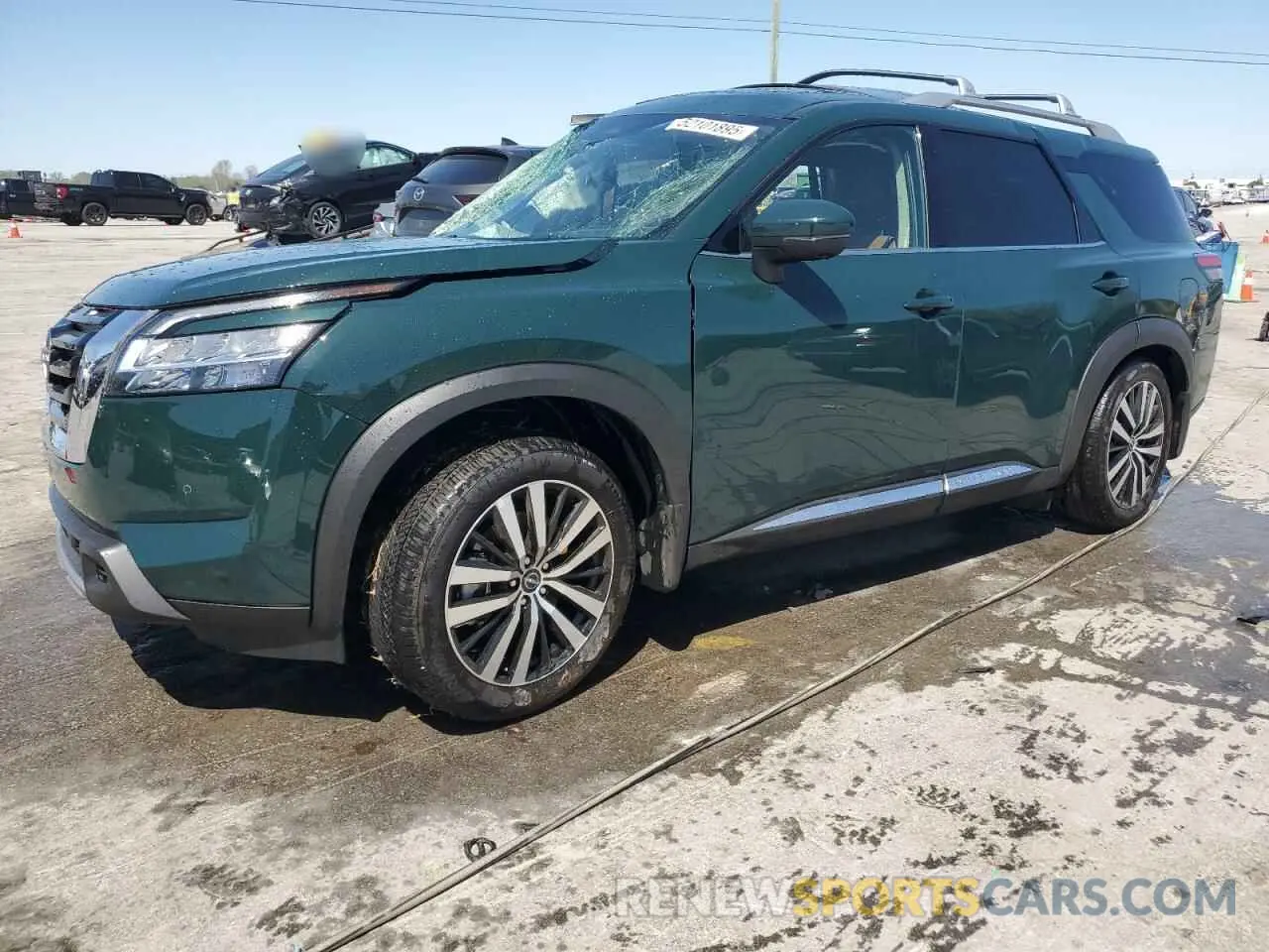 1 fotografías del automóvil dañado 5N1DR3DK1RC266834 NISSAN PATHFINDER 2024