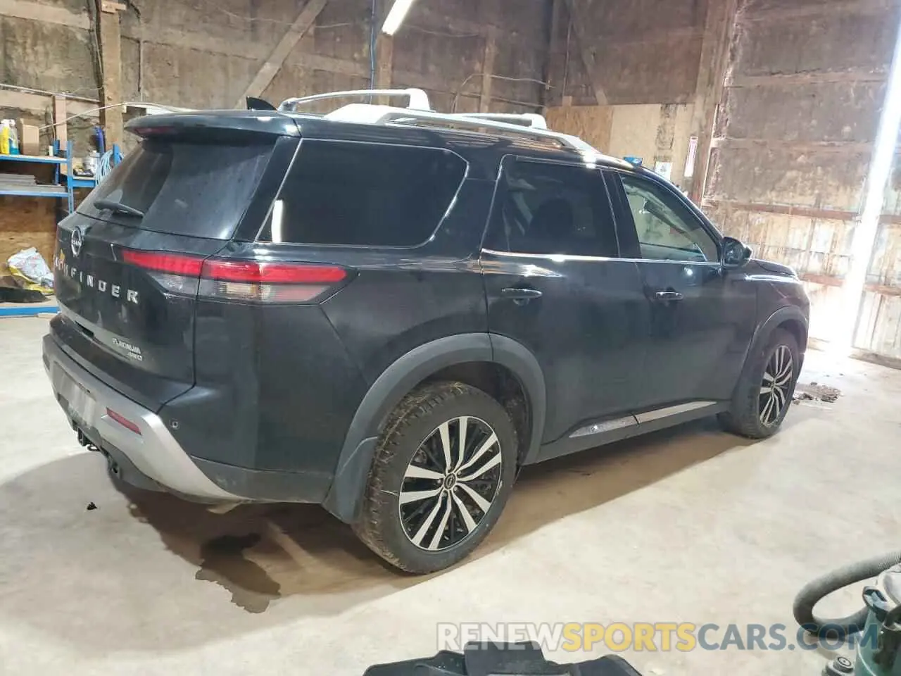 3 fotografías del automóvil dañado 5N1DR3DK5RC263662 NISSAN PATHFINDER 2024