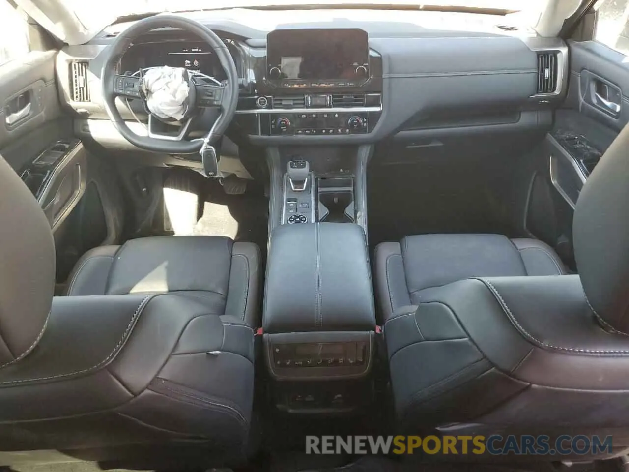 8 fotografías del automóvil dañado 5N1DR3DK5RC263662 NISSAN PATHFINDER 2024