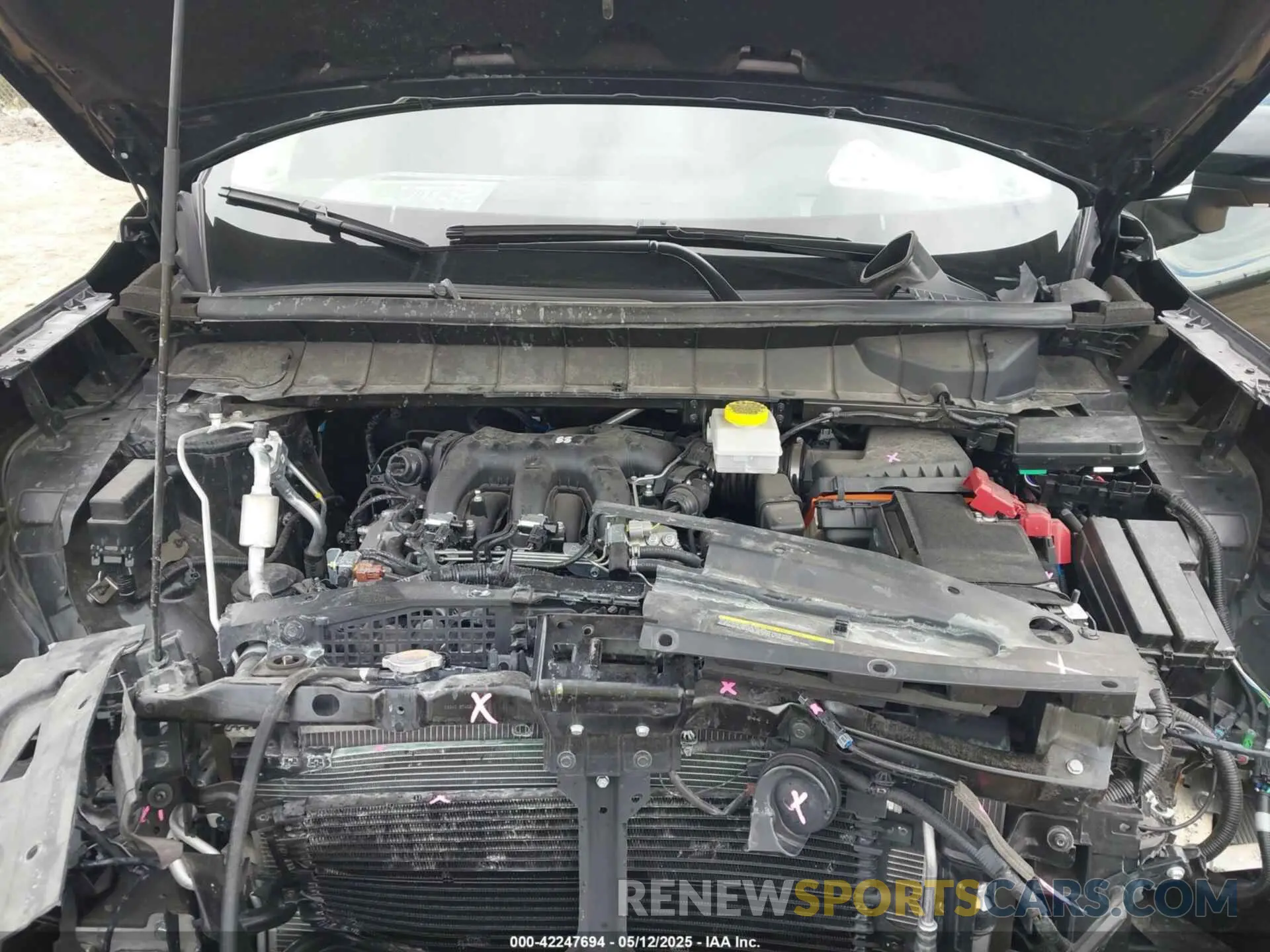 10 fotografías del automóvil dañado 5N1DR3DKXRC257288 NISSAN PATHFINDER 2024