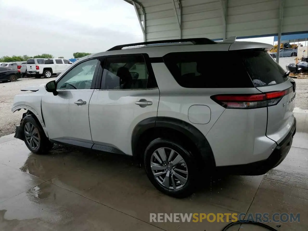 2 fotografías del automóvil dañado 5N1DR3BA0SC210304 NISSAN PATHFINDER 2025