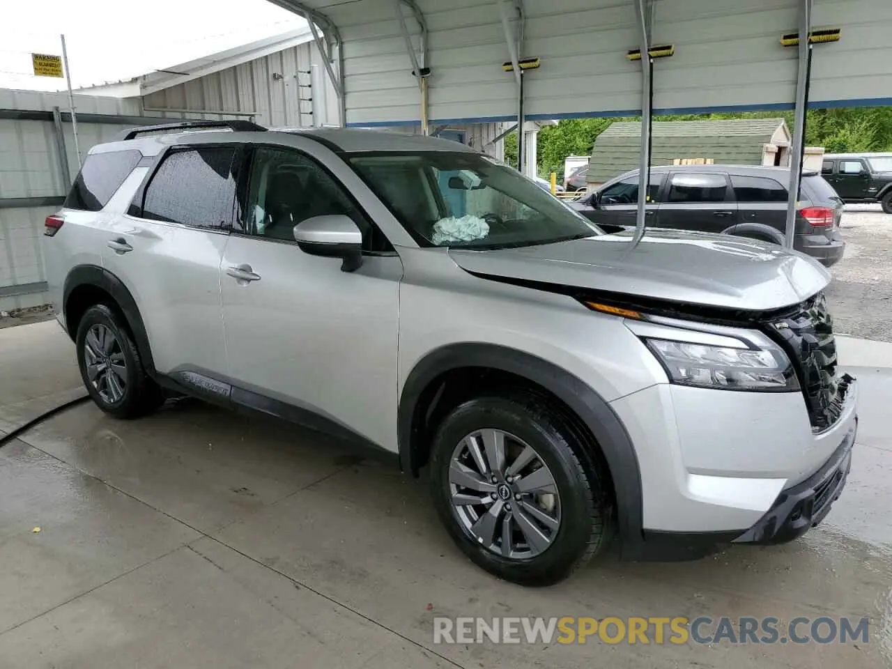 4 fotografías del automóvil dañado 5N1DR3BA0SC210304 NISSAN PATHFINDER 2025