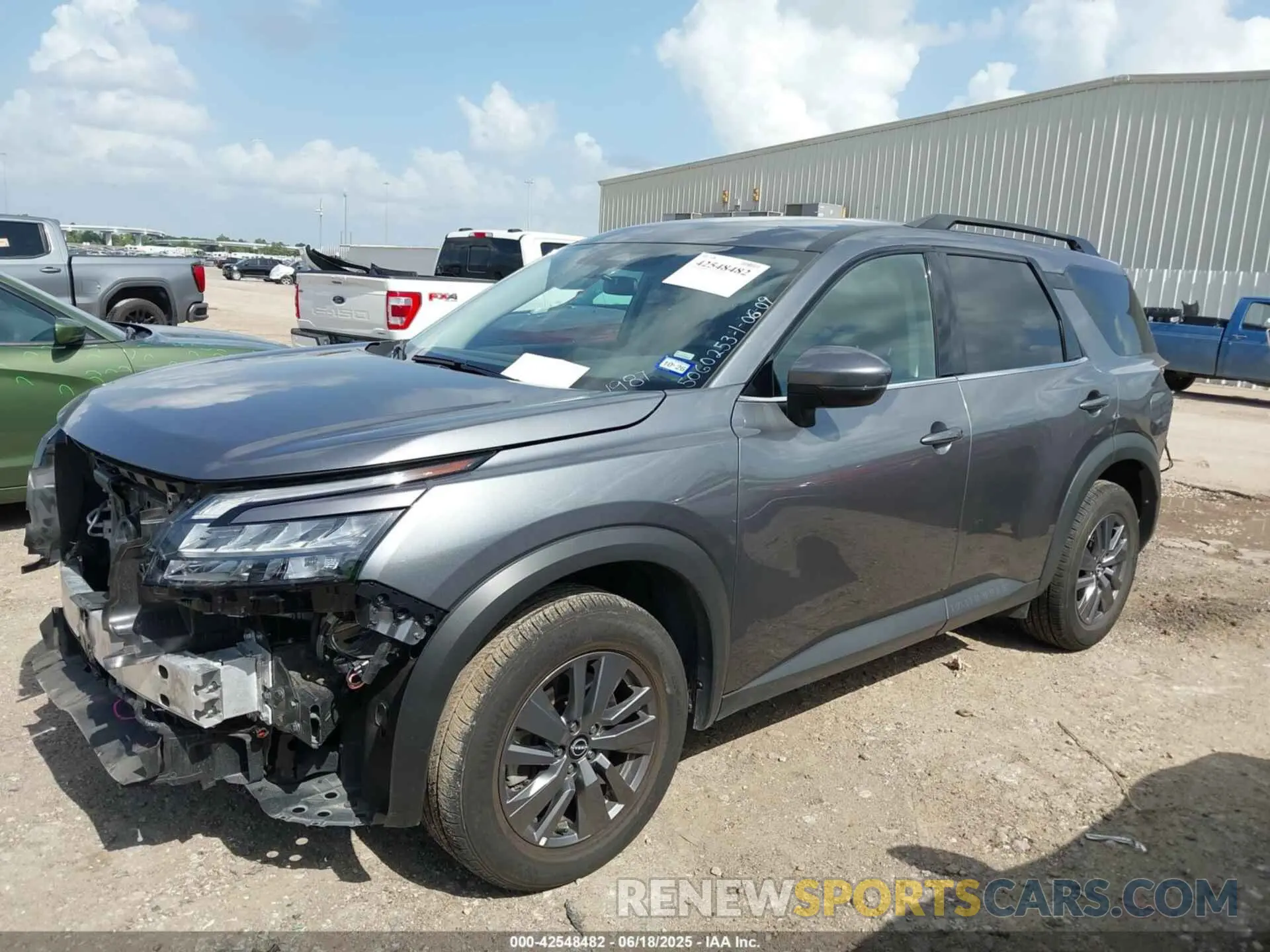 15 fotografías del automóvil dañado 5N1DR3BA4SC211987 NISSAN PATHFINDER 2025