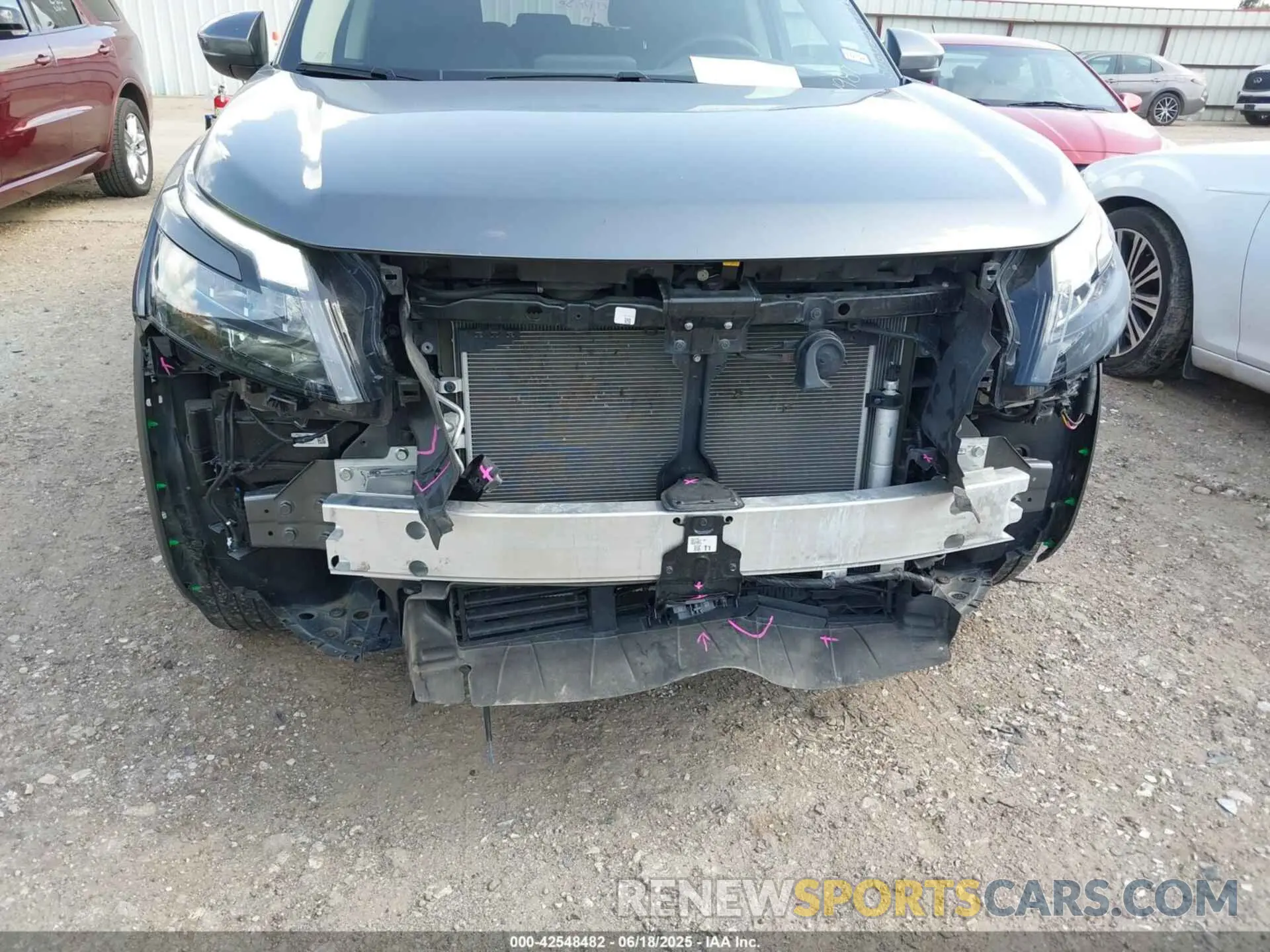 18 fotografías del automóvil dañado 5N1DR3BA4SC211987 NISSAN PATHFINDER 2025