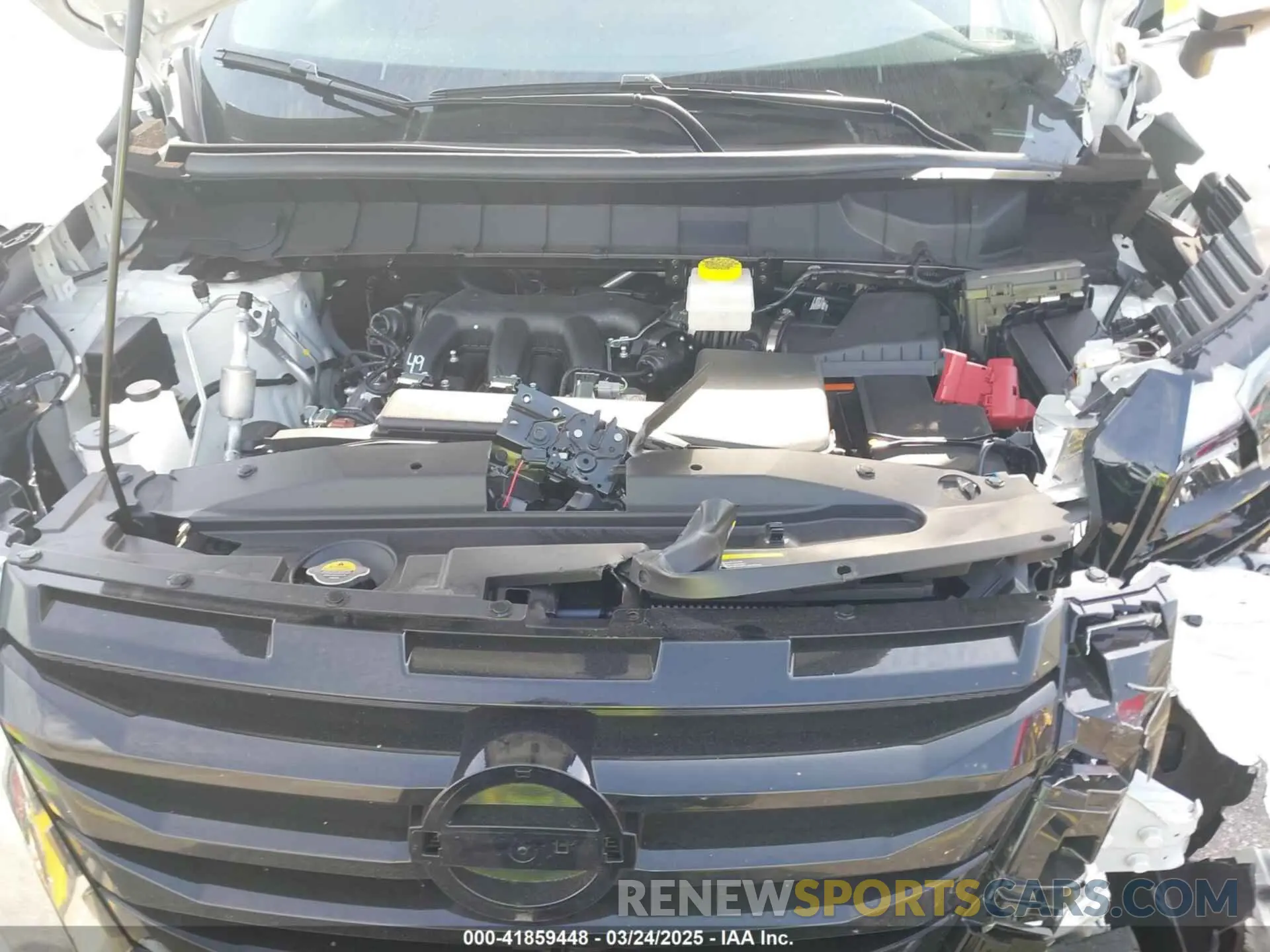10 fotografías del automóvil dañado 5N1DR3BA6SC227415 NISSAN PATHFINDER 2025