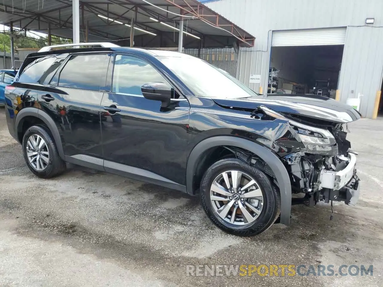 4 fotografías del automóvil dañado 5N1DR3CA5SC229171 NISSAN PATHFINDER 2025