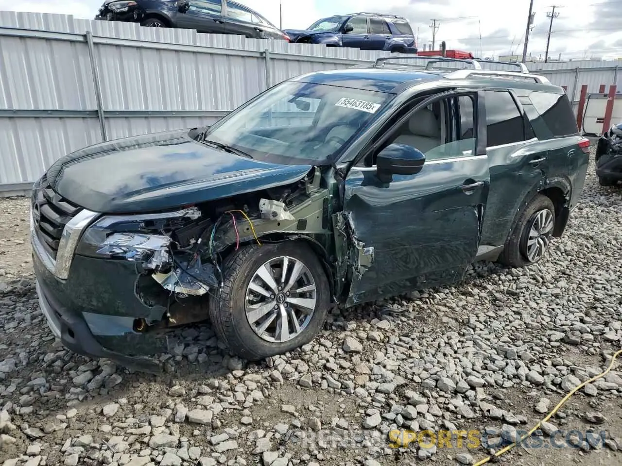 1 fotografías del automóvil dañado 5N1DR3CC8SC222068 NISSAN PATHFINDER 2025