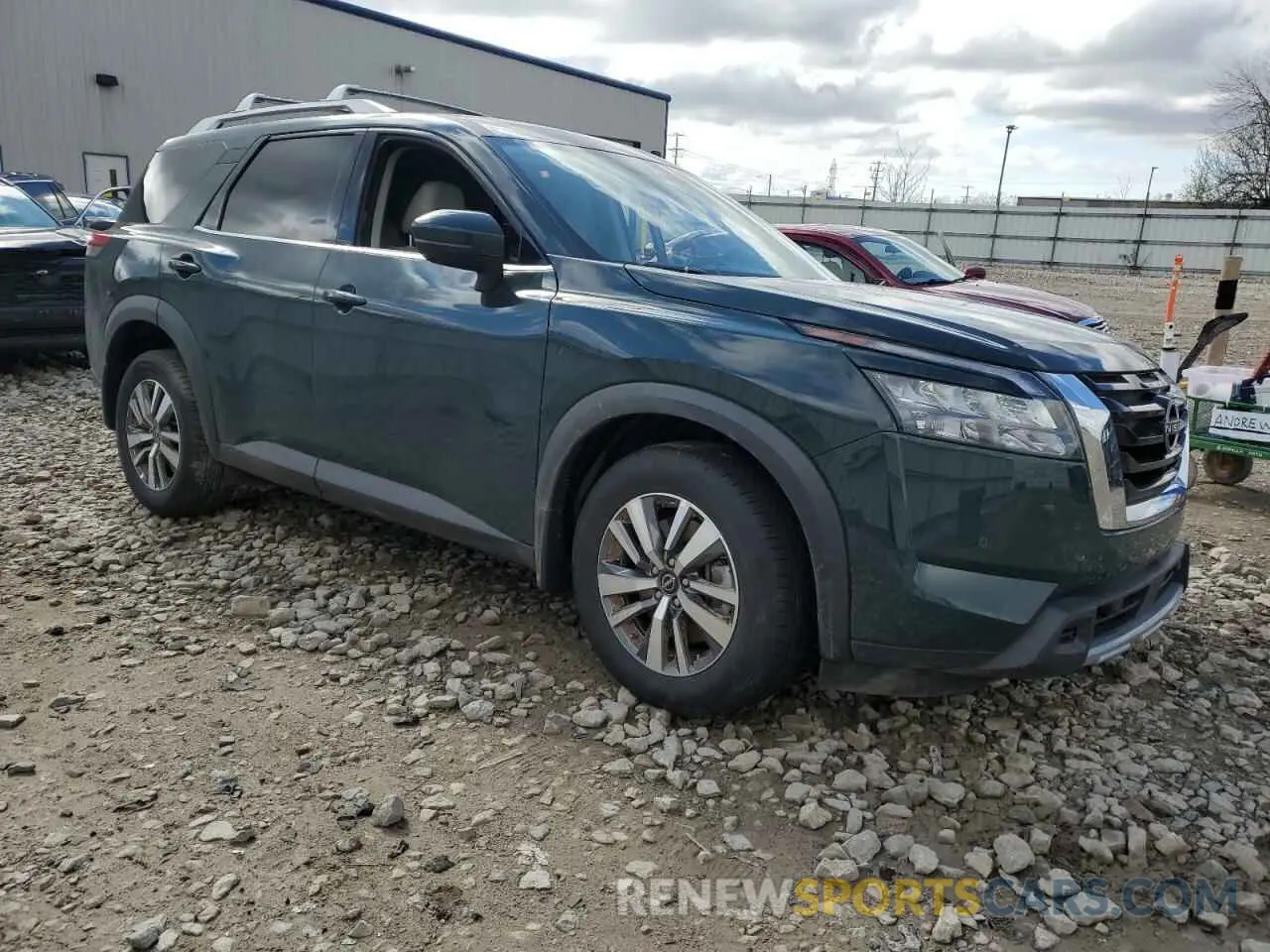 4 fotografías del automóvil dañado 5N1DR3CC8SC222068 NISSAN PATHFINDER 2025