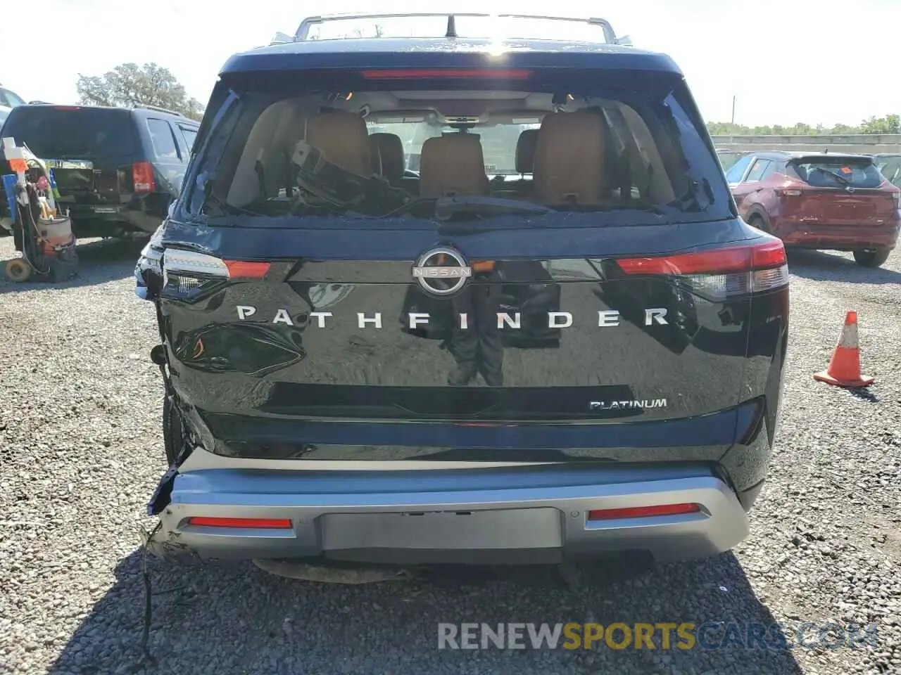 6 fotografías del automóvil dañado 5N1DR3DG9SC212828 NISSAN PATHFINDER 2025