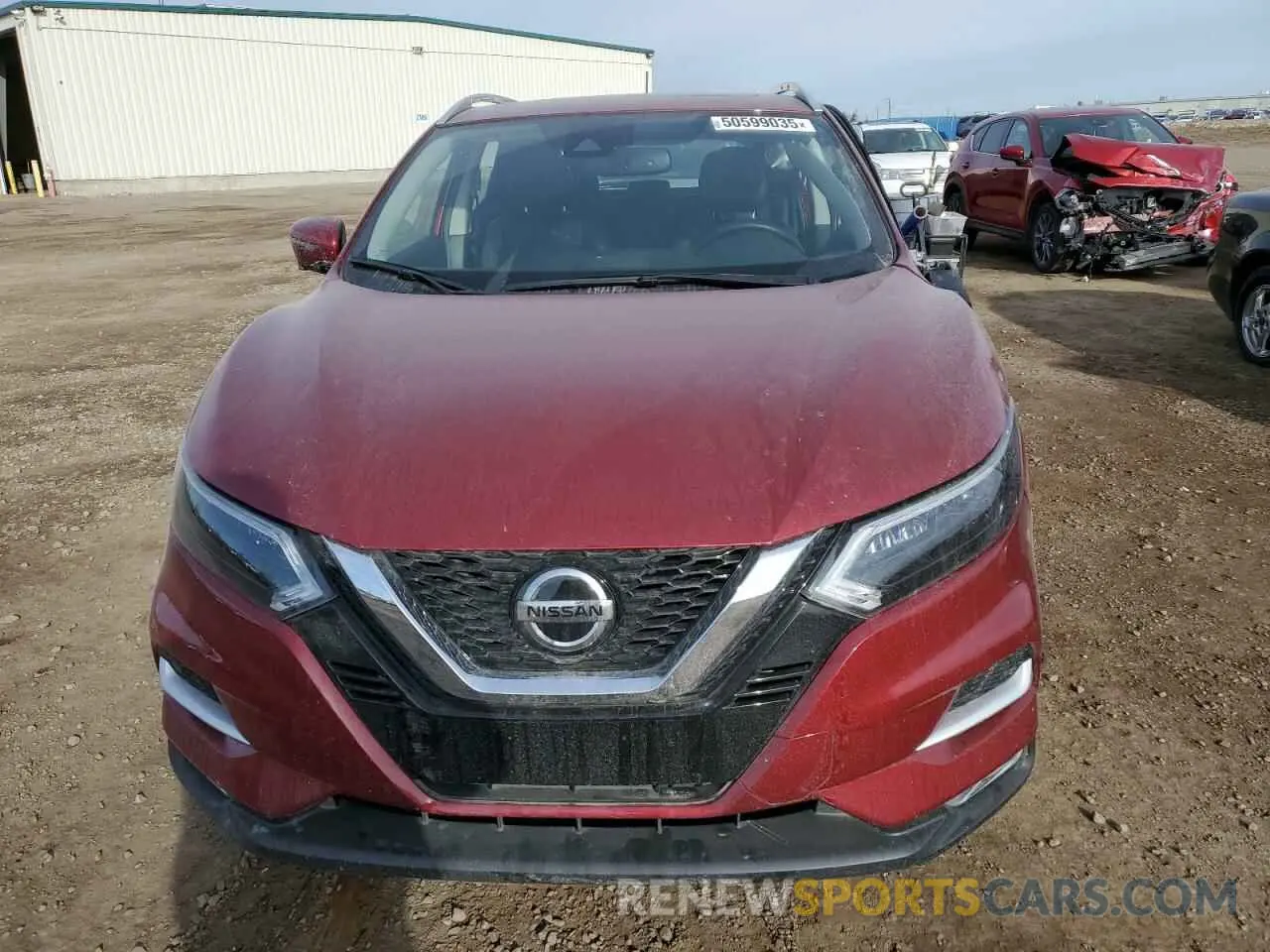5 fotografías del automóvil dañado JN1BJ1BW9PW106048 NISSAN QASHQAI SV 2023