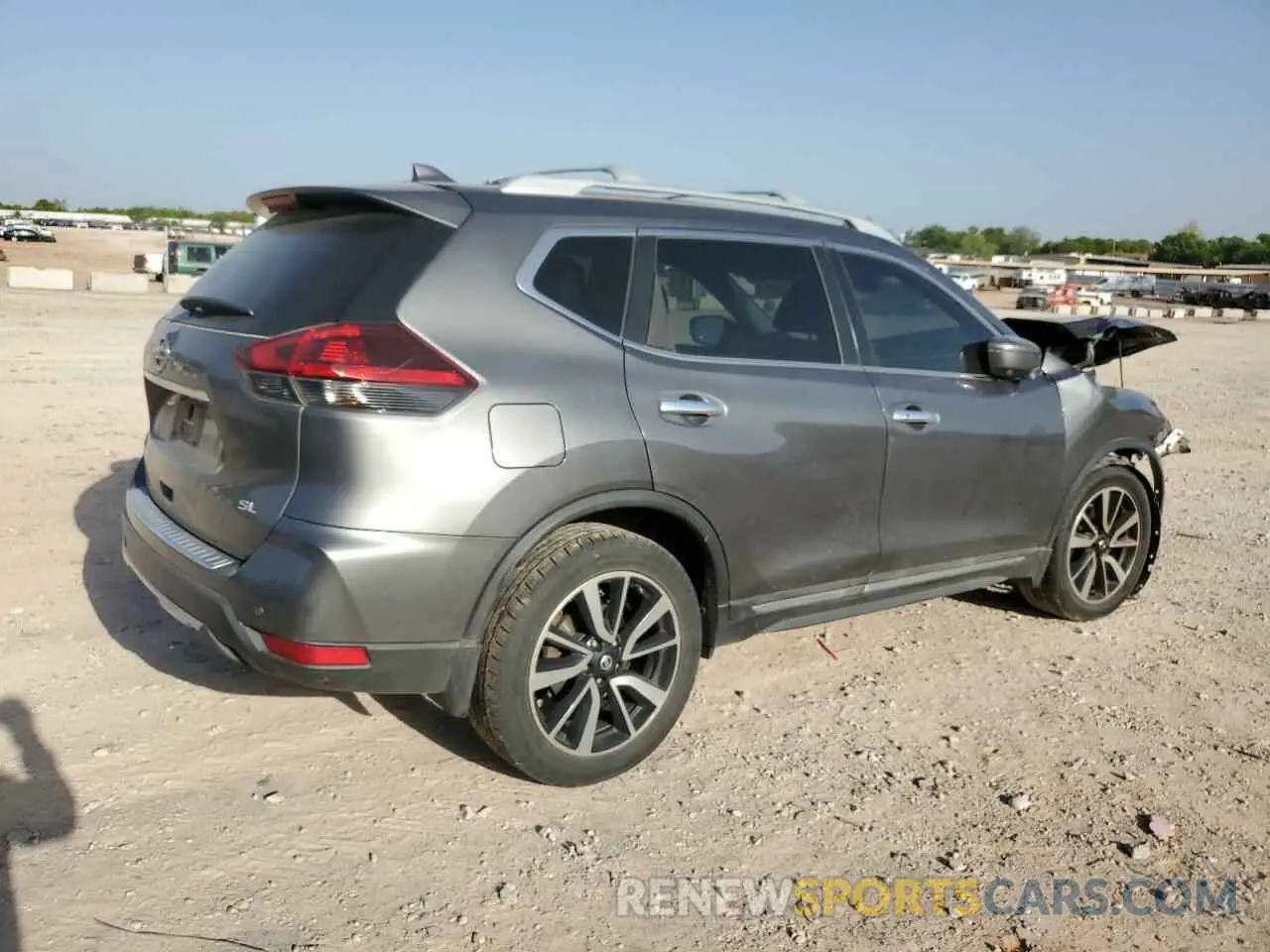 3 fotografías del automóvil dañado 5N1AT2MT0KC706202 NISSAN ROGUE 2019