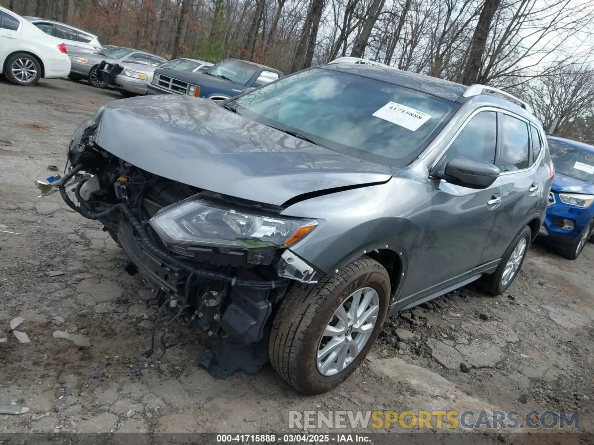 2 fotografías del automóvil dañado 5N1AT2MT0KC708984 NISSAN ROGUE 2019
