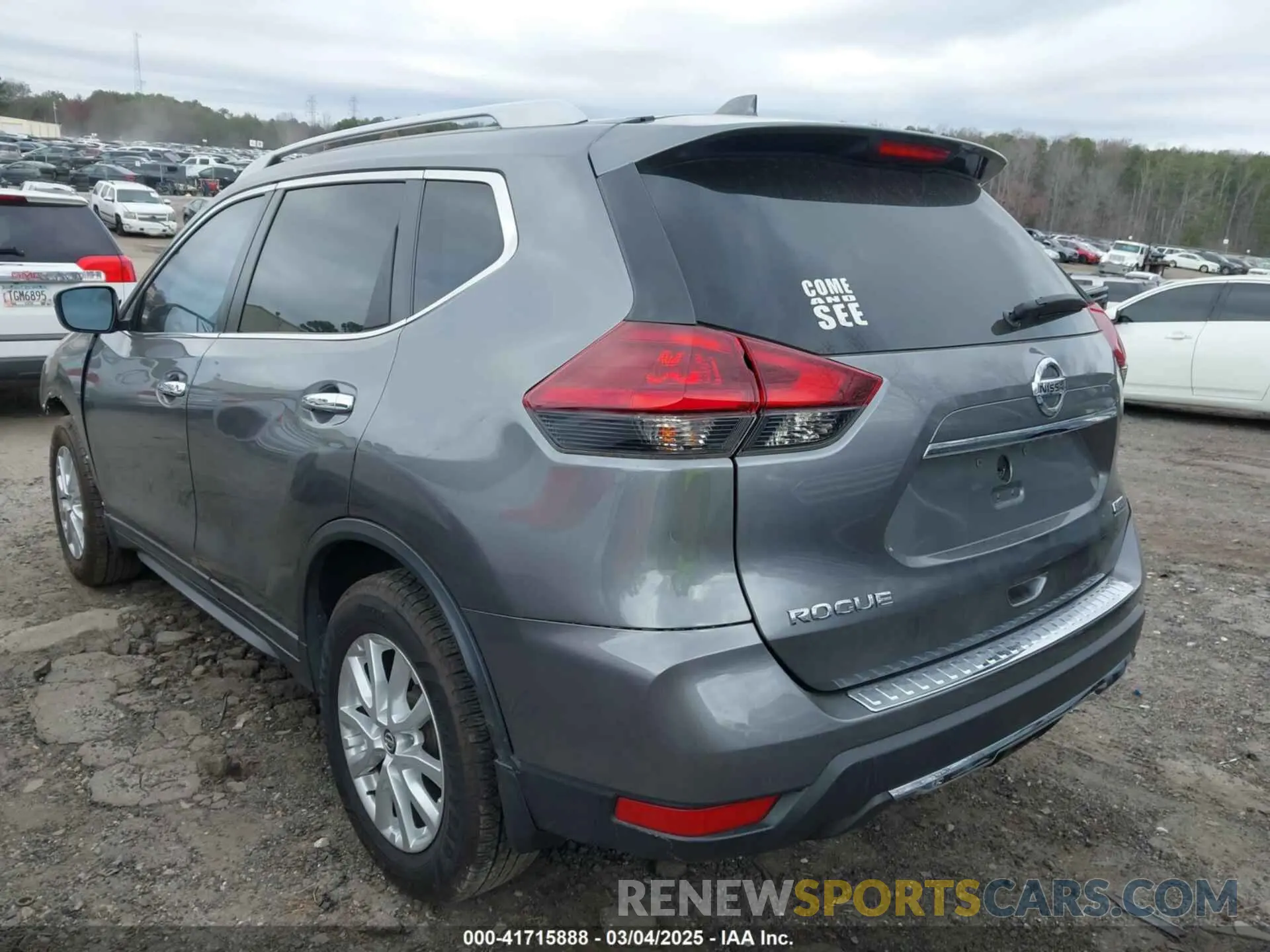 3 fotografías del automóvil dañado 5N1AT2MT0KC708984 NISSAN ROGUE 2019