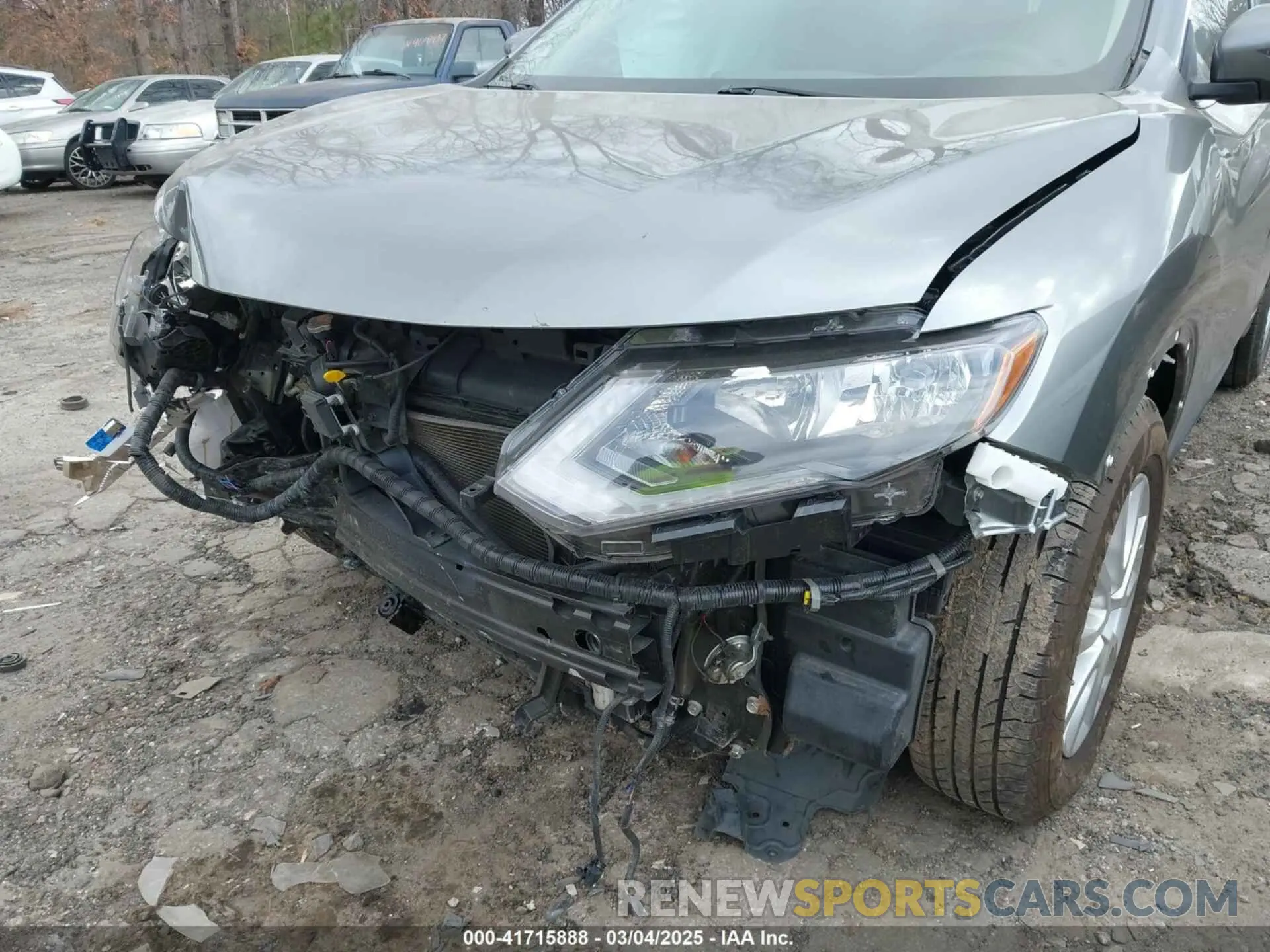 6 fotografías del automóvil dañado 5N1AT2MT0KC708984 NISSAN ROGUE 2019