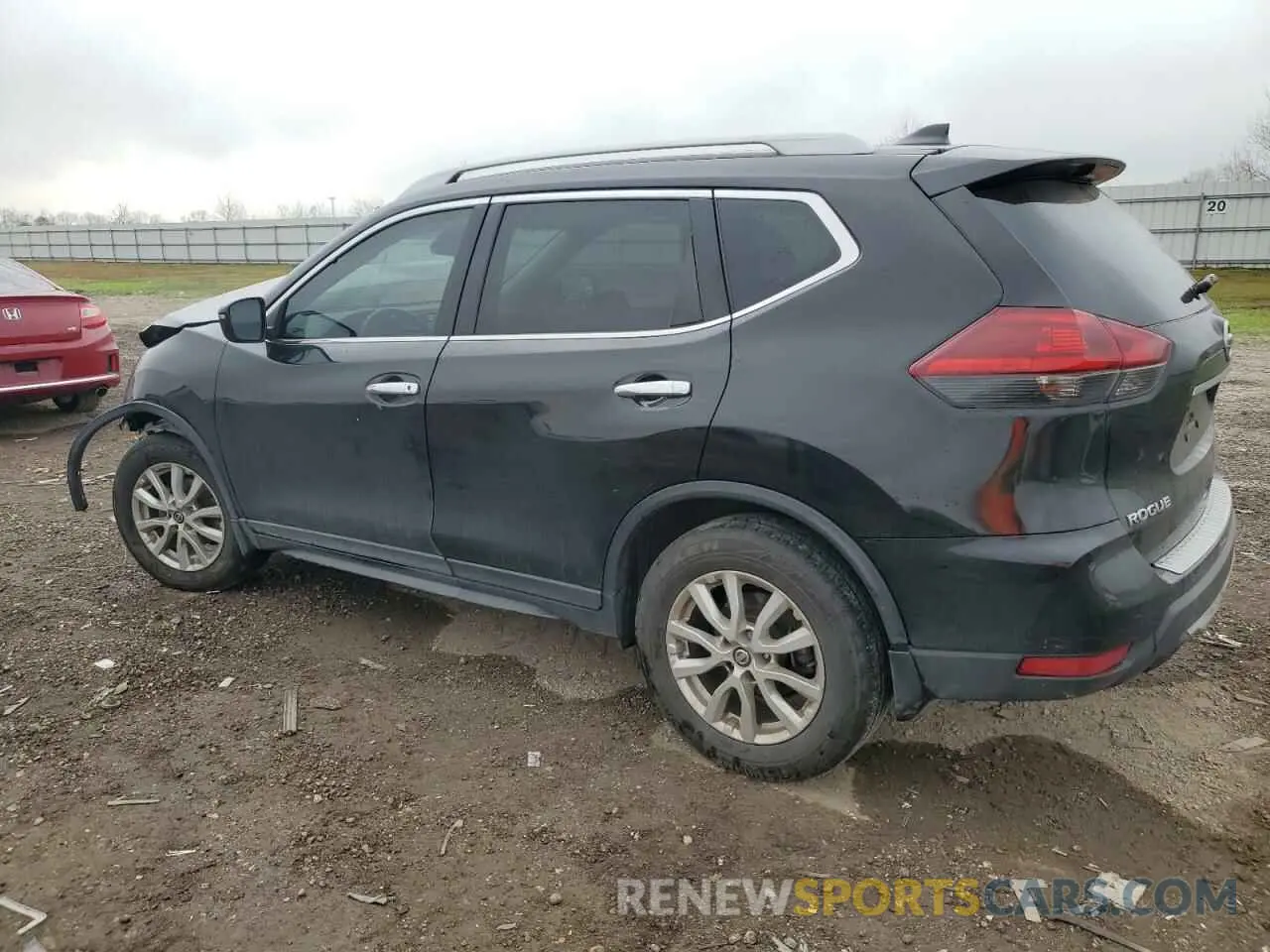 2 fotografías del automóvil dañado 5N1AT2MT0KC719550 NISSAN ROGUE 2019