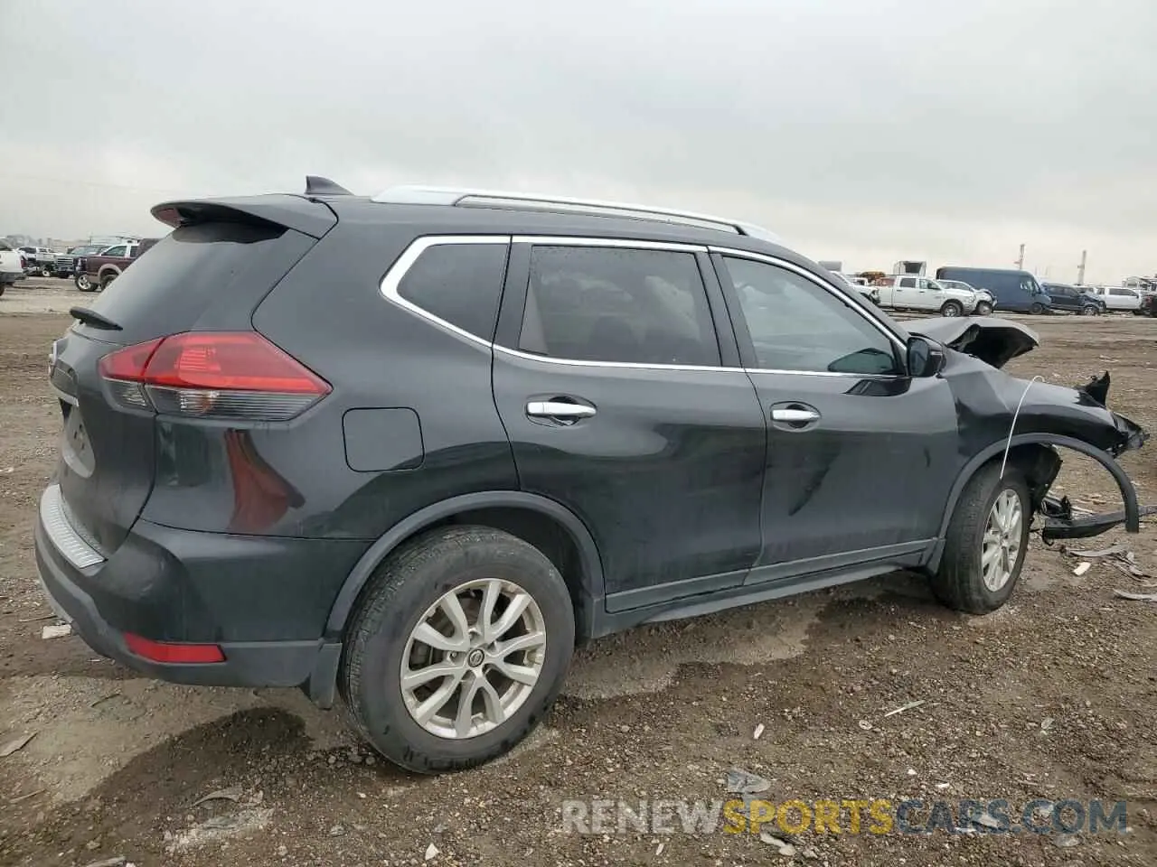 3 fotografías del automóvil dañado 5N1AT2MT0KC719550 NISSAN ROGUE 2019