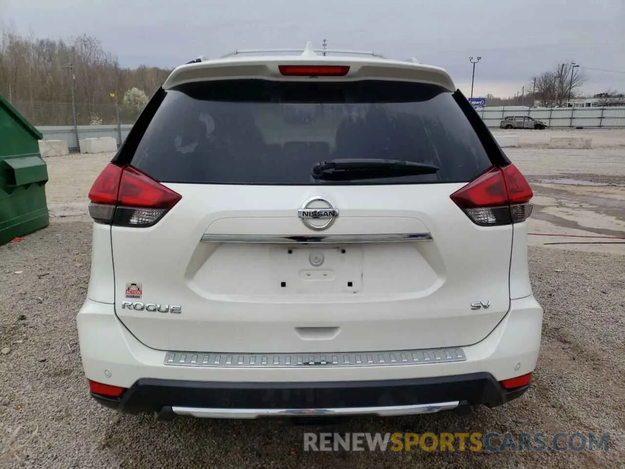 6 fotografías del automóvil dañado 5N1AT2MT0KC780851 NISSAN ROGUE 2019