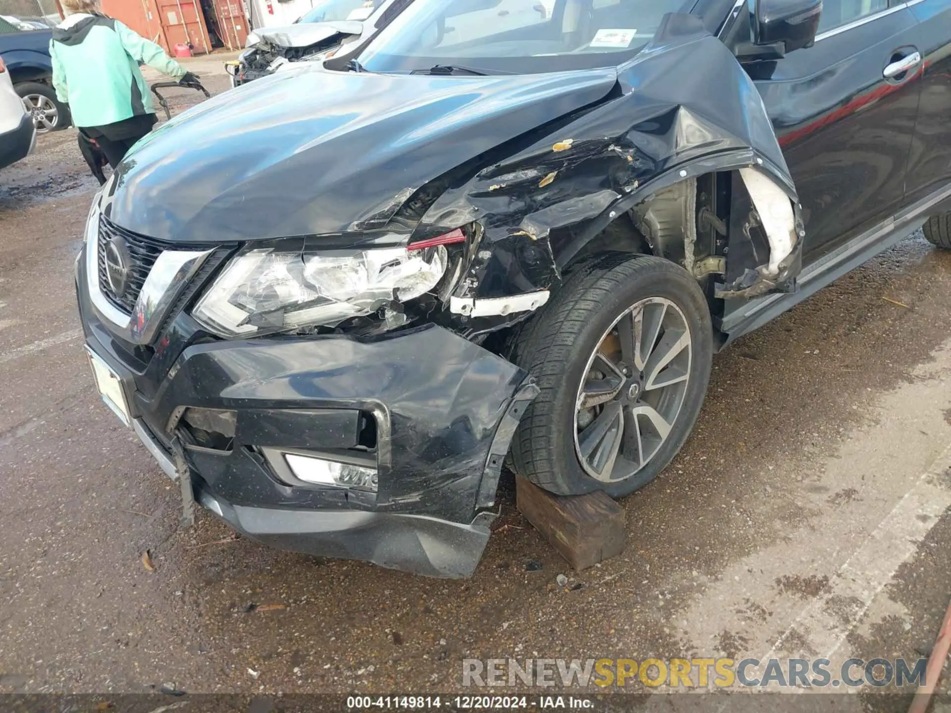 6 fotografías del automóvil dañado 5N1AT2MT0KC789324 NISSAN ROGUE 2019