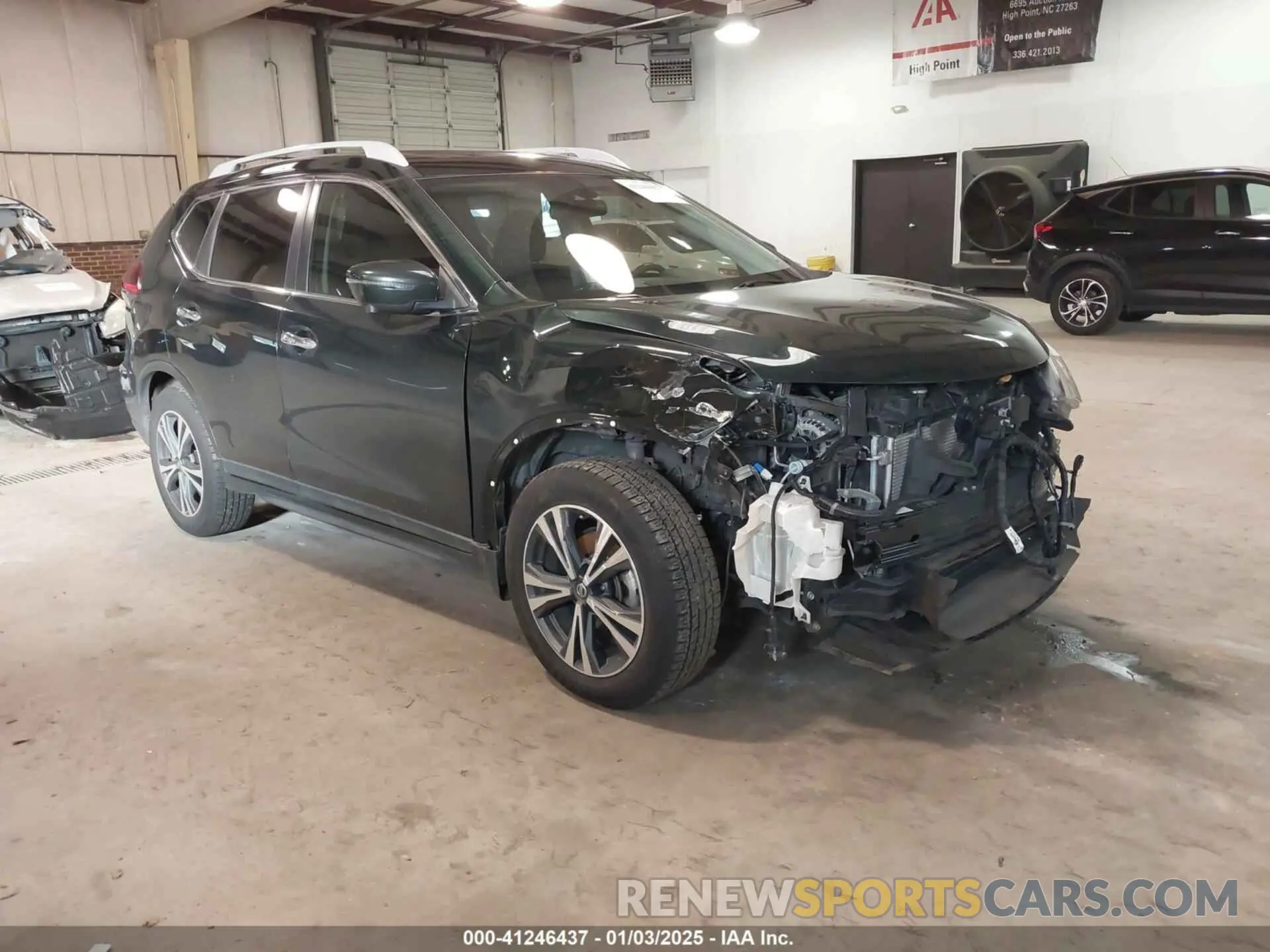 1 fotografías del automóvil dañado 5N1AT2MT1KC709383 NISSAN ROGUE 2019