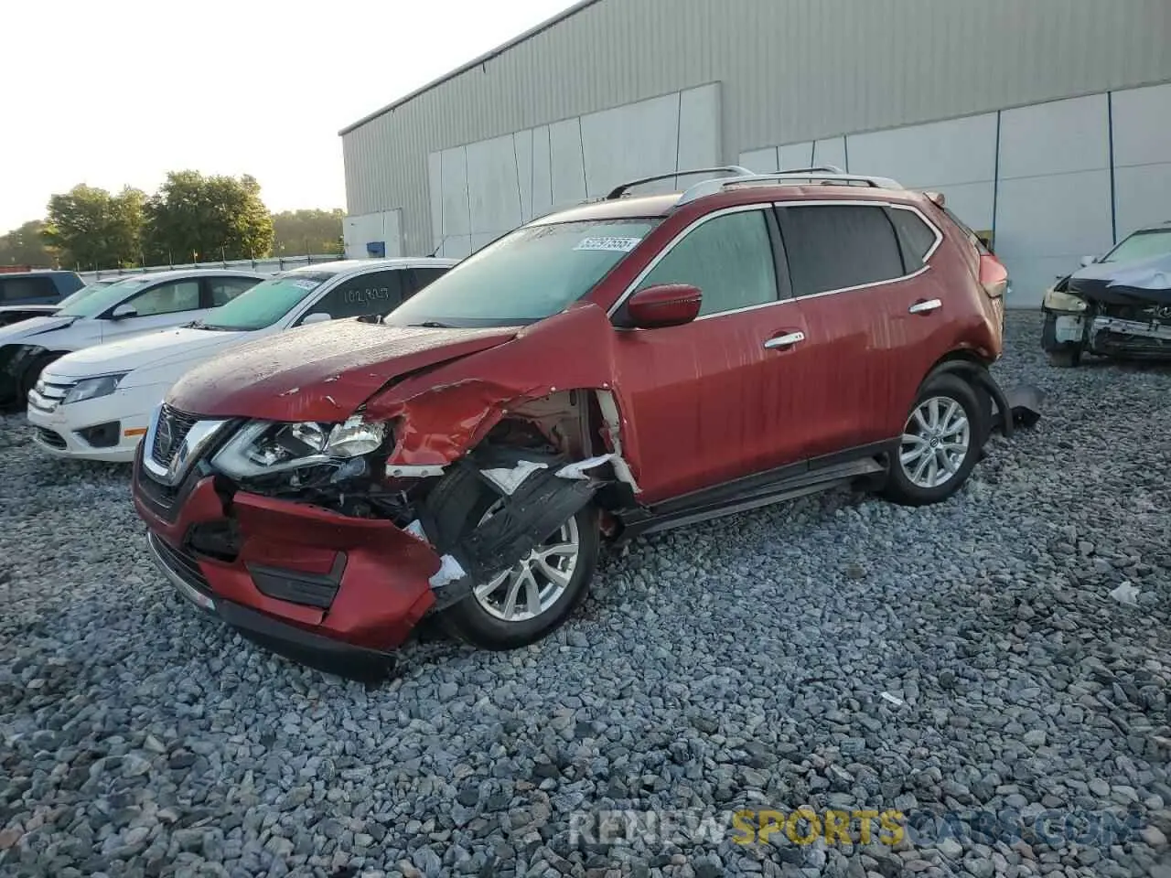 1 fotografías del automóvil dañado 5N1AT2MT1KC725096 NISSAN ROGUE 2019