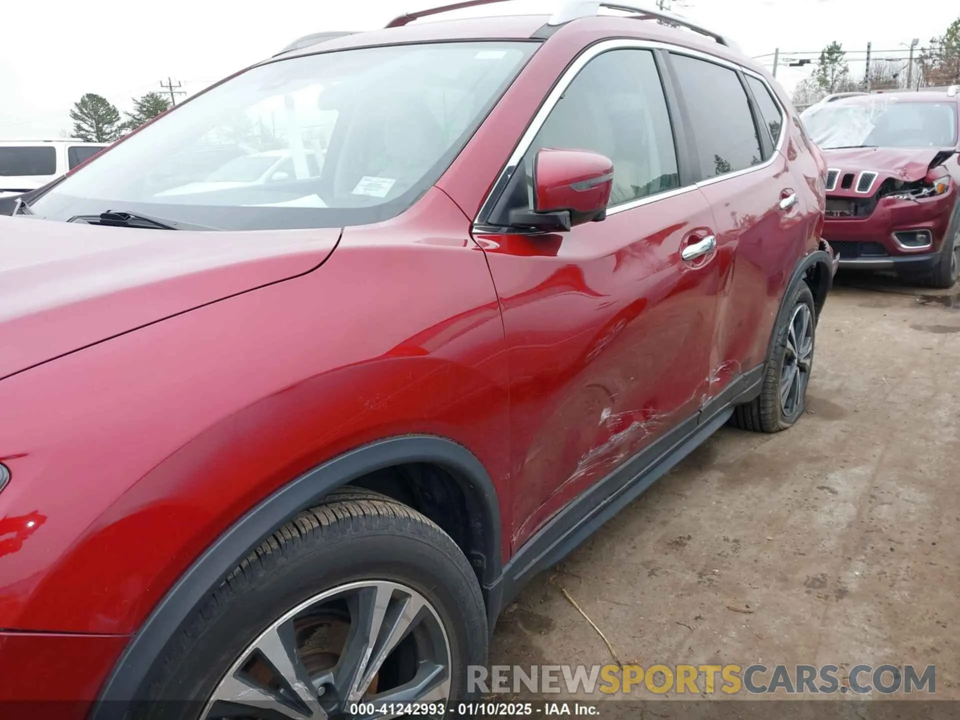 6 fotografías del automóvil dañado 5N1AT2MT1KC753948 NISSAN ROGUE 2019