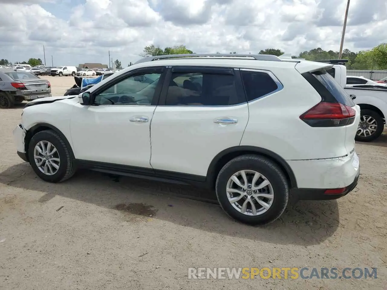 2 fotografías del automóvil dañado 5N1AT2MT1KC758468 NISSAN ROGUE 2019