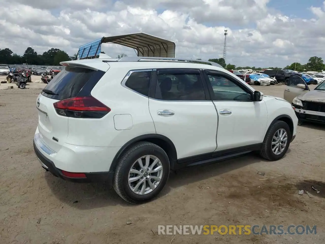 3 fotografías del automóvil dañado 5N1AT2MT1KC758468 NISSAN ROGUE 2019