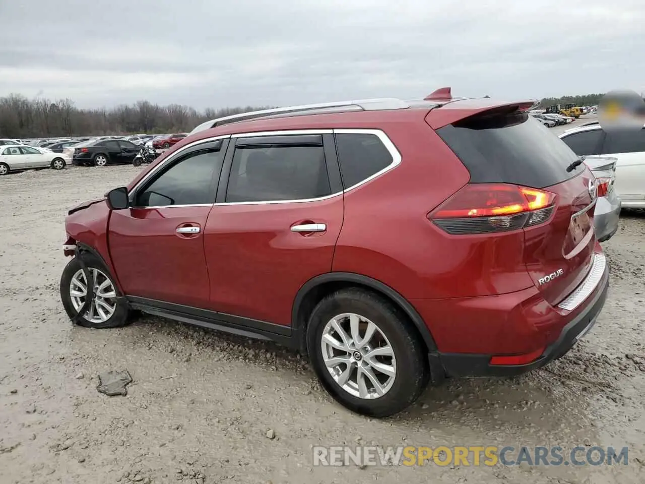 2 fotografías del automóvil dañado 5N1AT2MT1KC768322 NISSAN ROGUE 2019