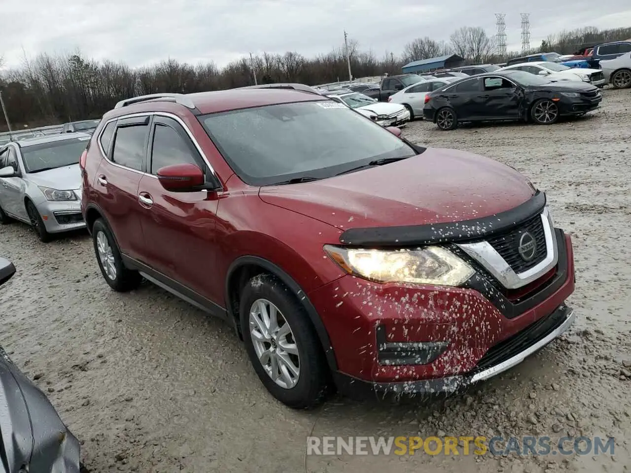 4 fotografías del automóvil dañado 5N1AT2MT1KC768322 NISSAN ROGUE 2019