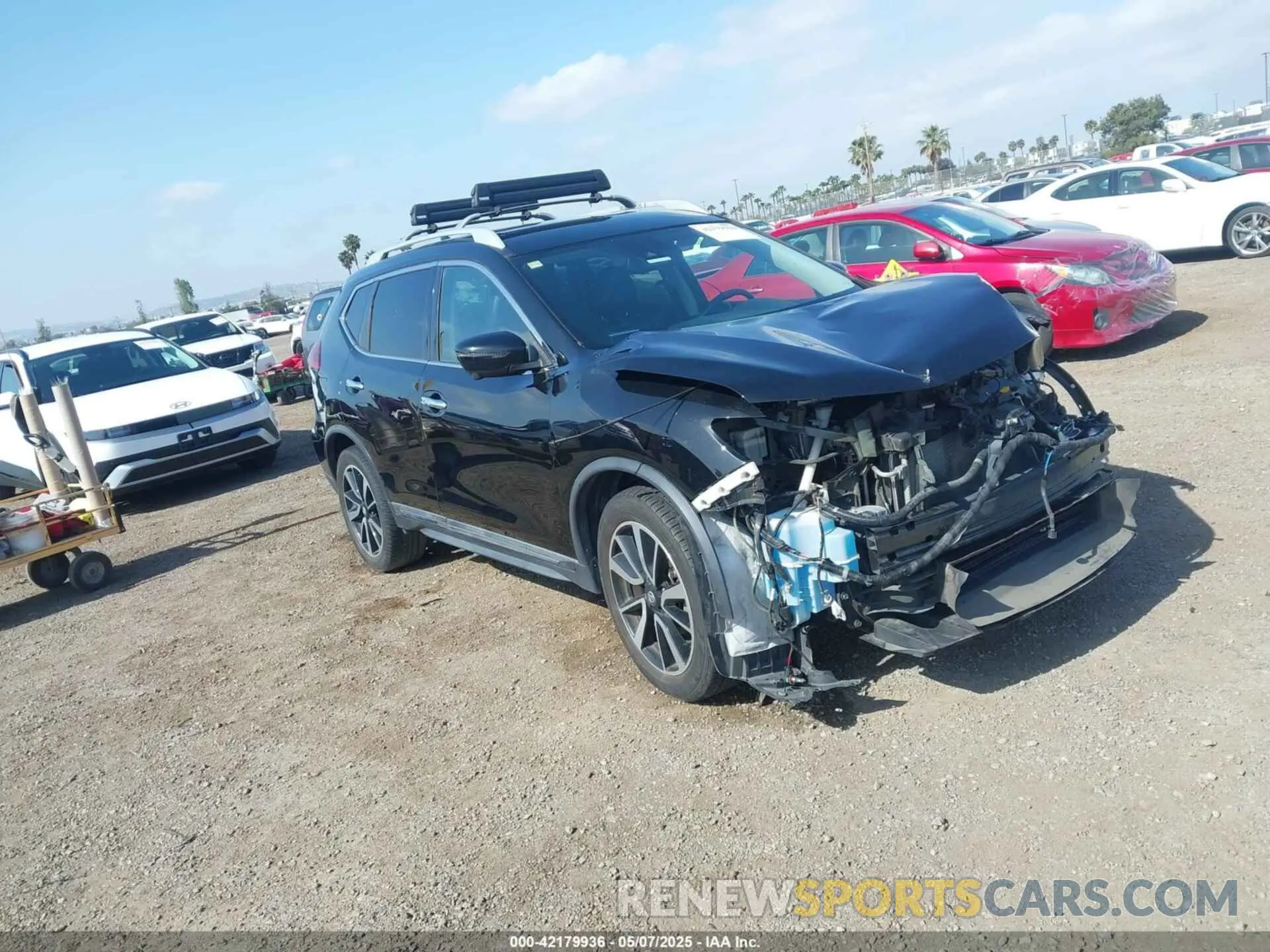1 fotografías del automóvil dañado 5N1AT2MT1KC833220 NISSAN ROGUE 2019